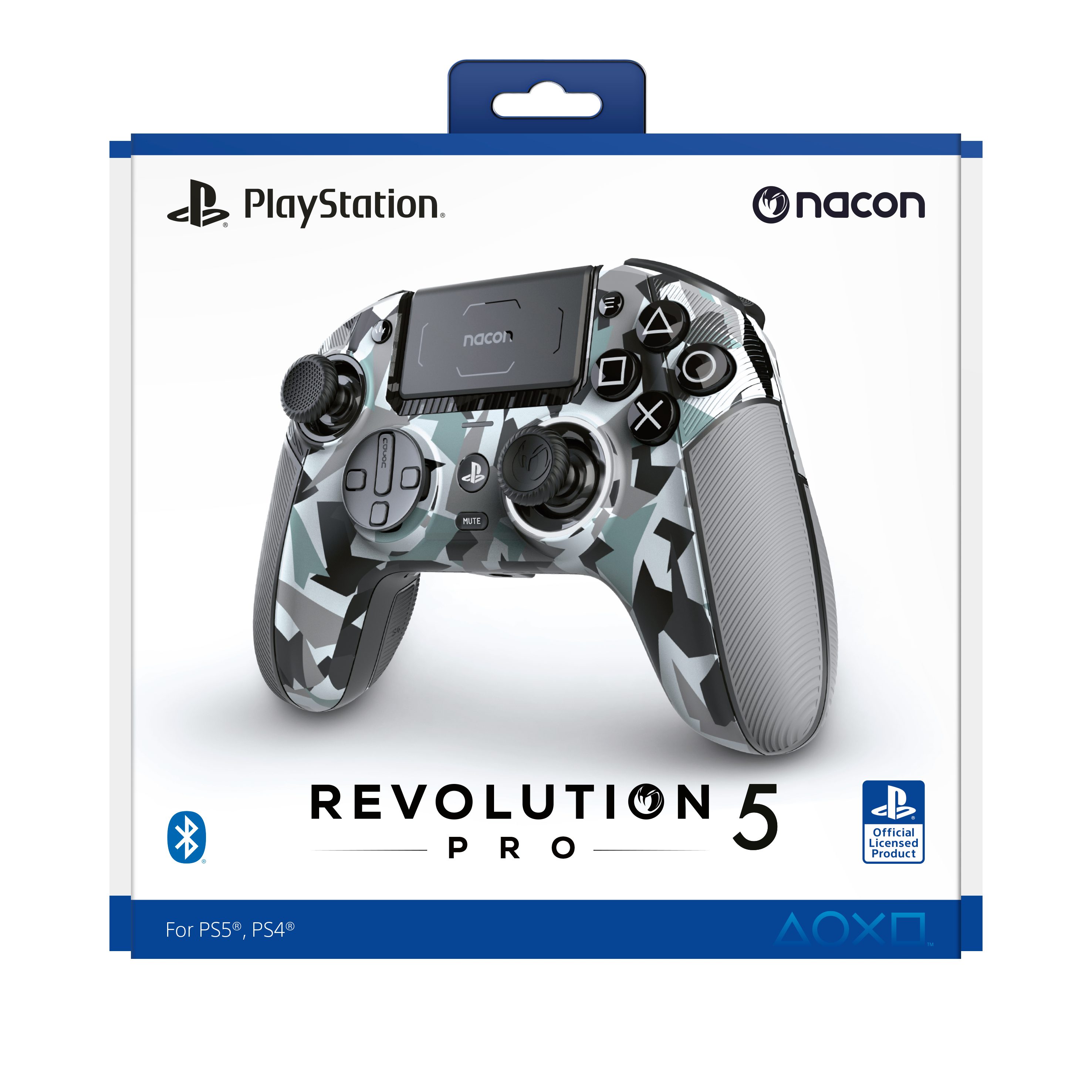nacon NACON PS5 Revolution 5 Pro Controller [Off. lizenz/arctic camo] PlayStation 5-Controller