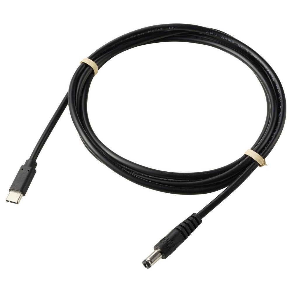 VOLTCRAFT USB Spannungswandler Hohlstecker 5.5 x 2.1 mm Black DC/DC Wandler, mit USB-Ladegerät (DC/DC Wandler, mit DC-Adapter)