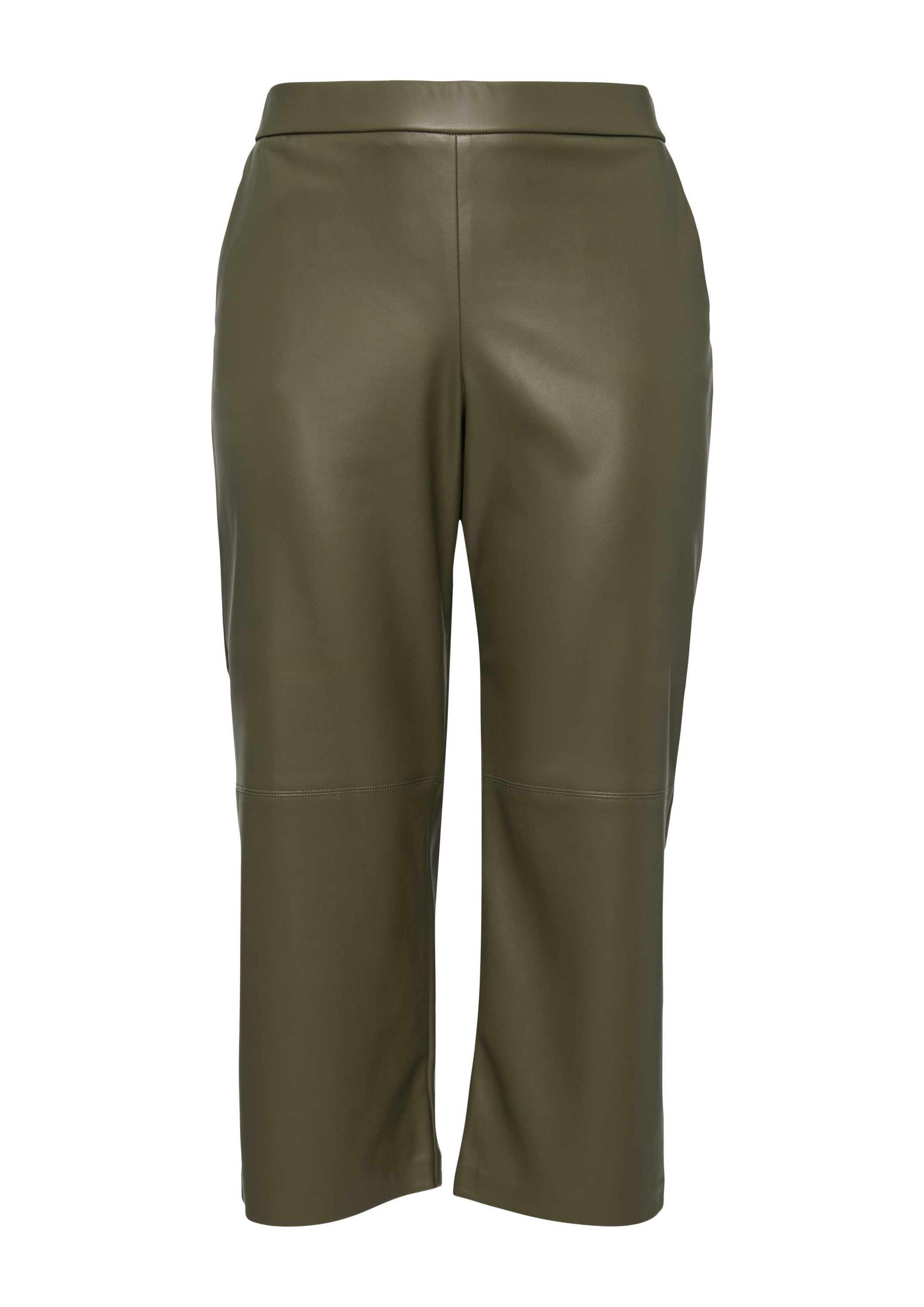 s.Oliver Culotte Hose Culotte aus Lederimitat günstig online kaufen