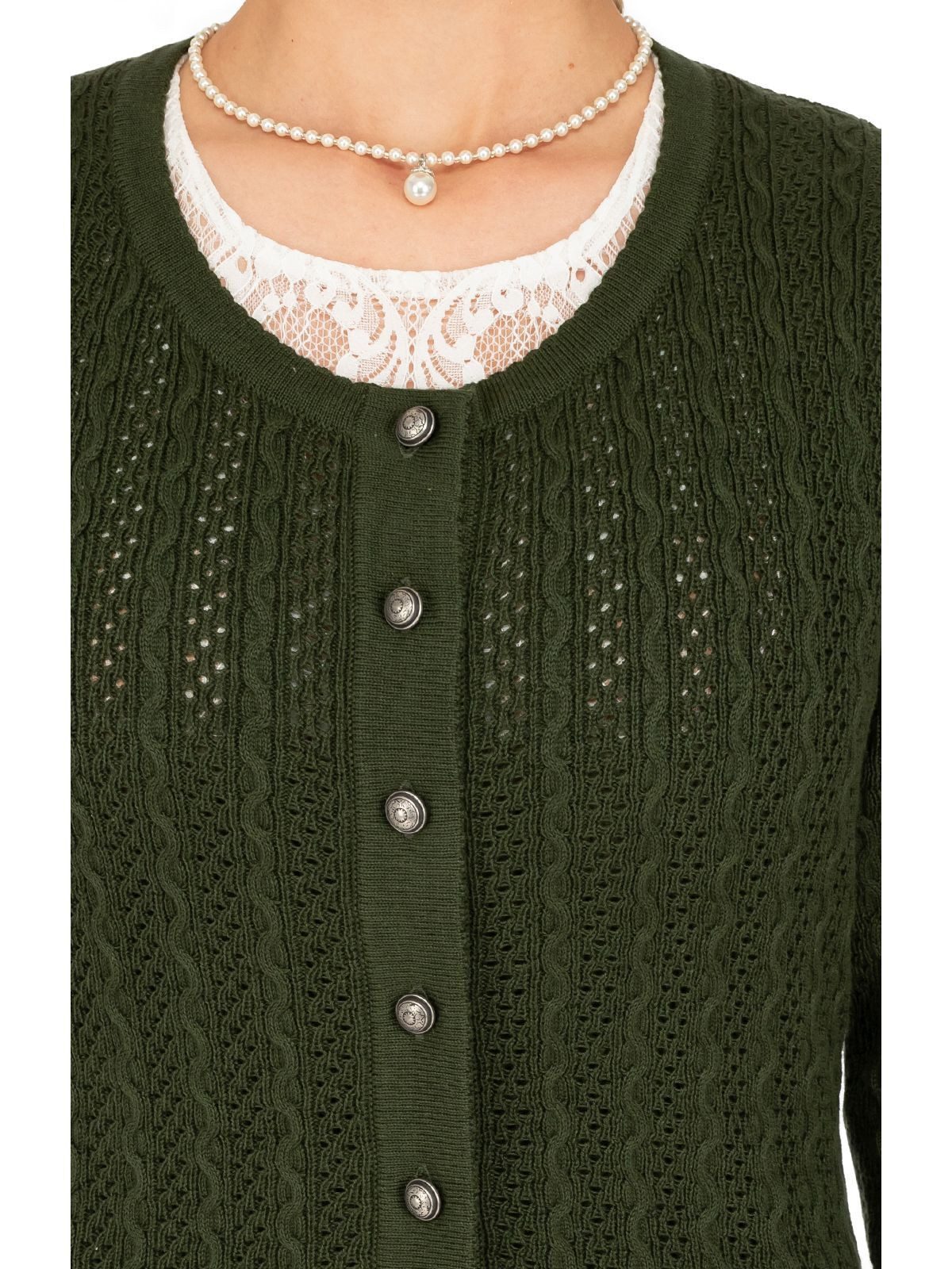 OS Trachten Trachtenstrickjacke 457000-7019 günstig online kaufen
