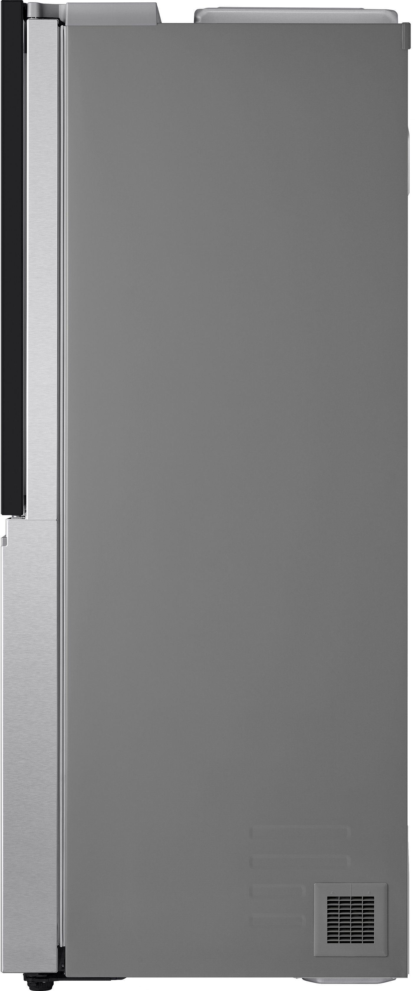 cm LG Bereiter, breit, Craft 179 Gebürstetes cm Ice Side-by-Side Edelstahl hoch, InstaView™ GSXV90BSDE, 91,3
