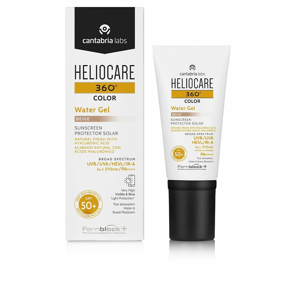 Heliocare Sonnenschutzgel Heliocare Wasser 360ao Beige Farbe Gel Spf50 50ml