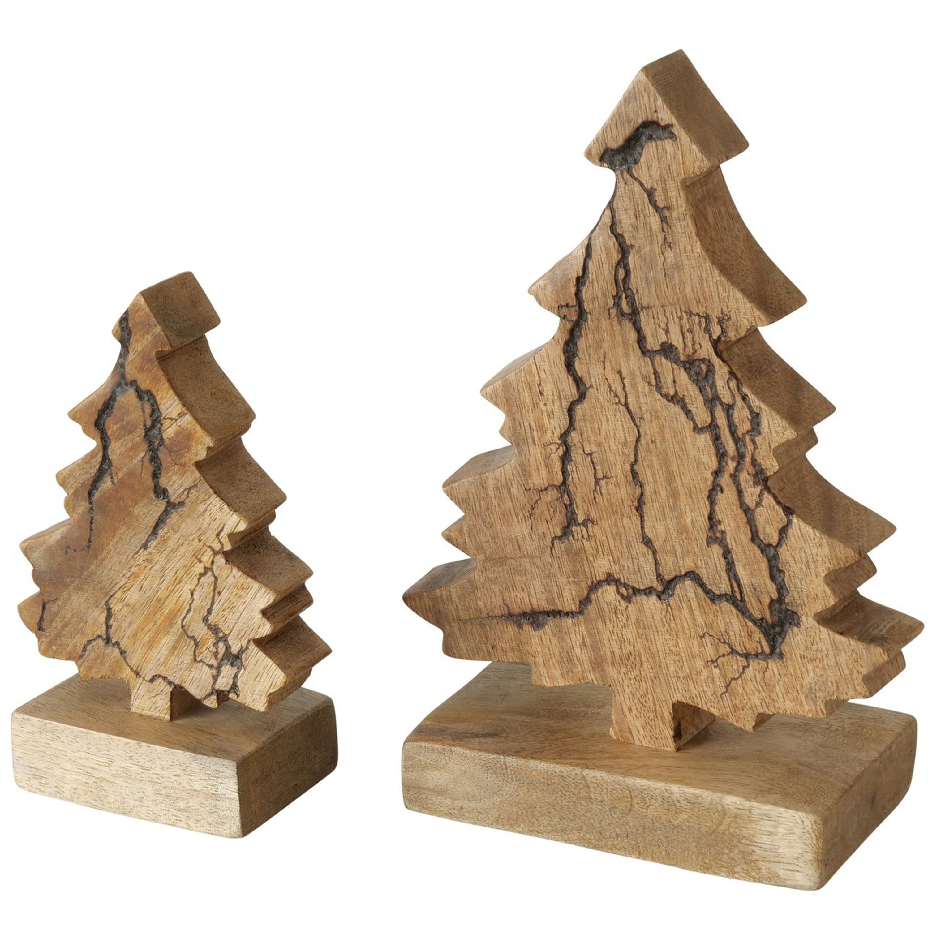 Dekofigur B. 2tlg Set Deko-Aufsteller Percha Tannenbaum - 2025609