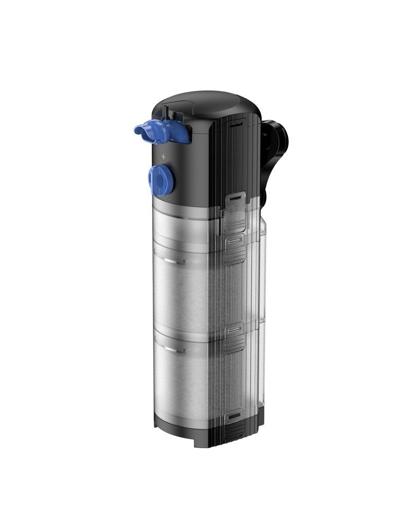 Aquaone Aquariumfilter AquaOne Aquarium Filter CF-1200S I Innenfilter für Aquarien bis 350 Liter I Pumpe mit 1200 L/h Durchfluss I Aquariumfilter für Süß- und Meerwasser Becken