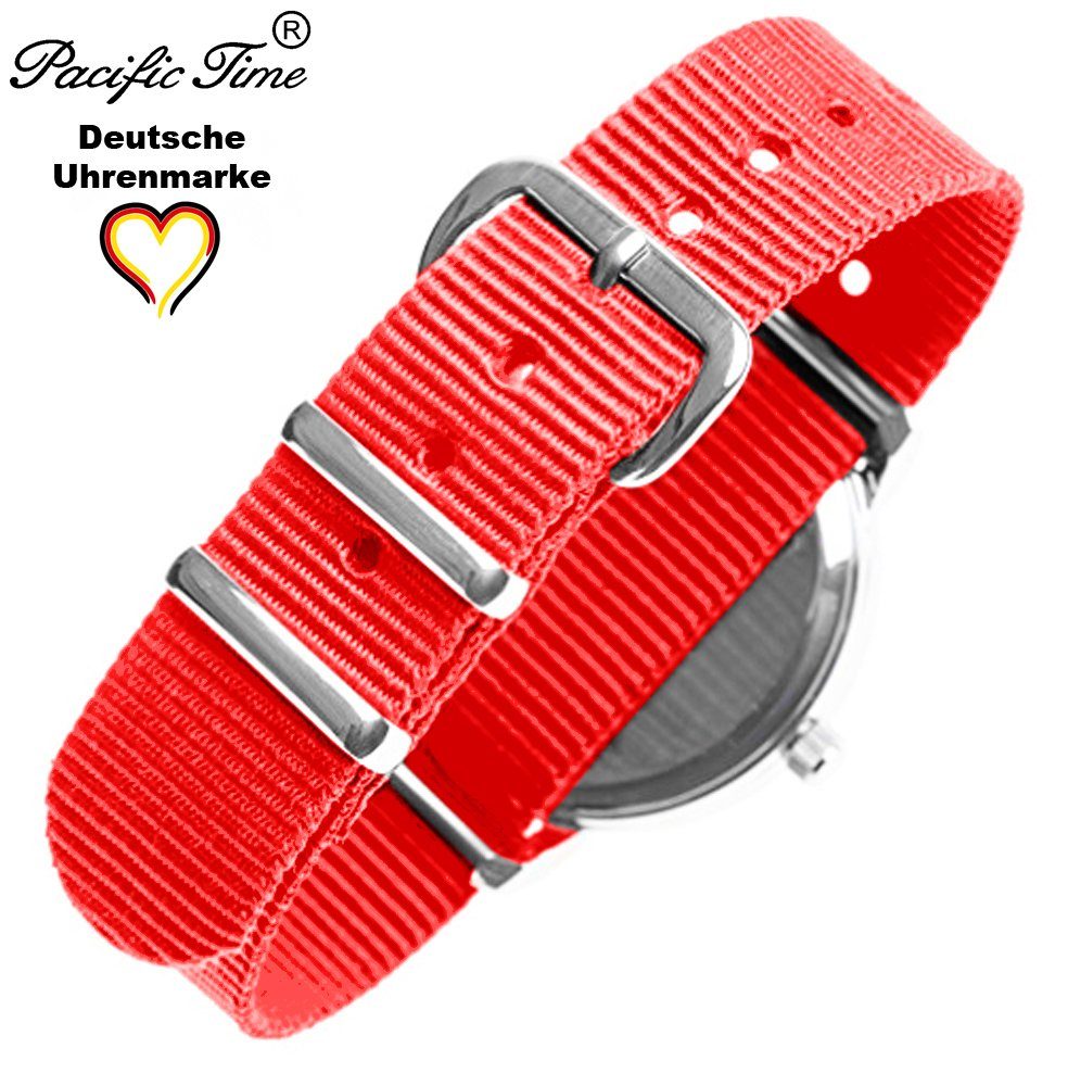 Pacific Time Quarzuhr Kinder Armbanduhr Lernuhr Wechselarmband, Mix und Match Design - Gratis Versand – Bild 5 von 5