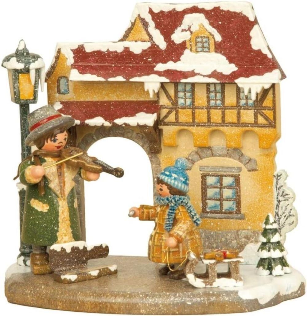 Hubrig Volkskunst GmbH Sammelfigur Jahreszeit Winter Höhe ca. 13 cm, handbemalt