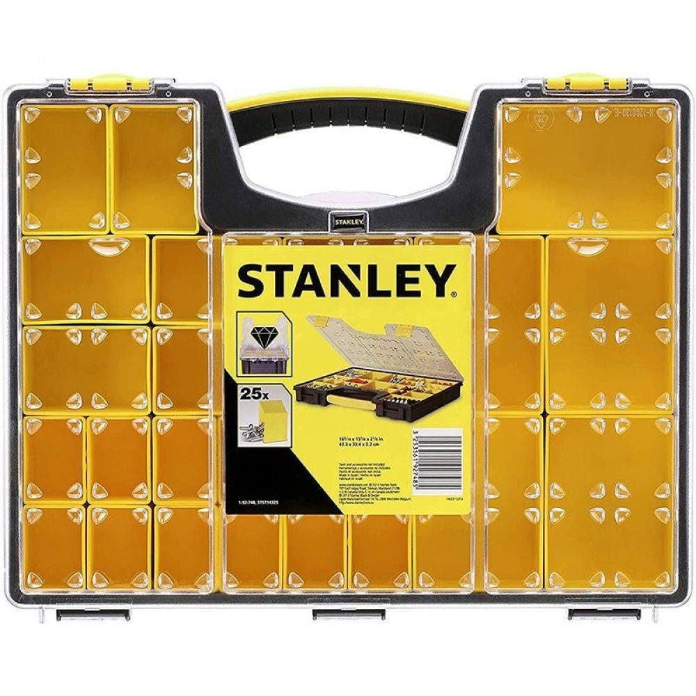 STANLEY Werkzeugkoffer Stanley Profi-Organizer 25 Fächern 1-92-748