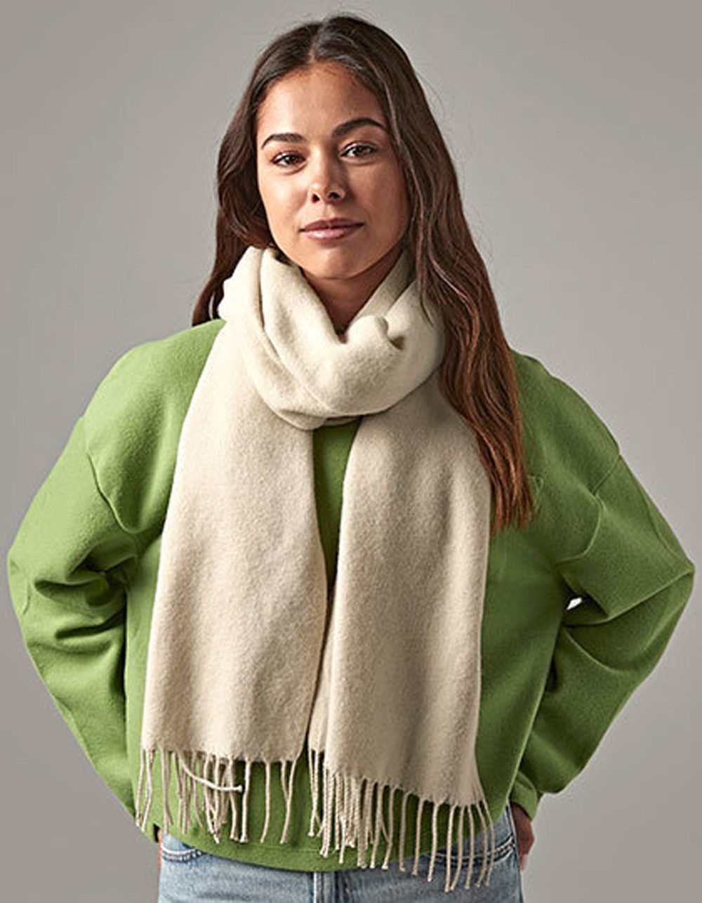 Goodman Design Modeschal Winter Schal Woven Scarf, Luxuriöses, weiches Garn