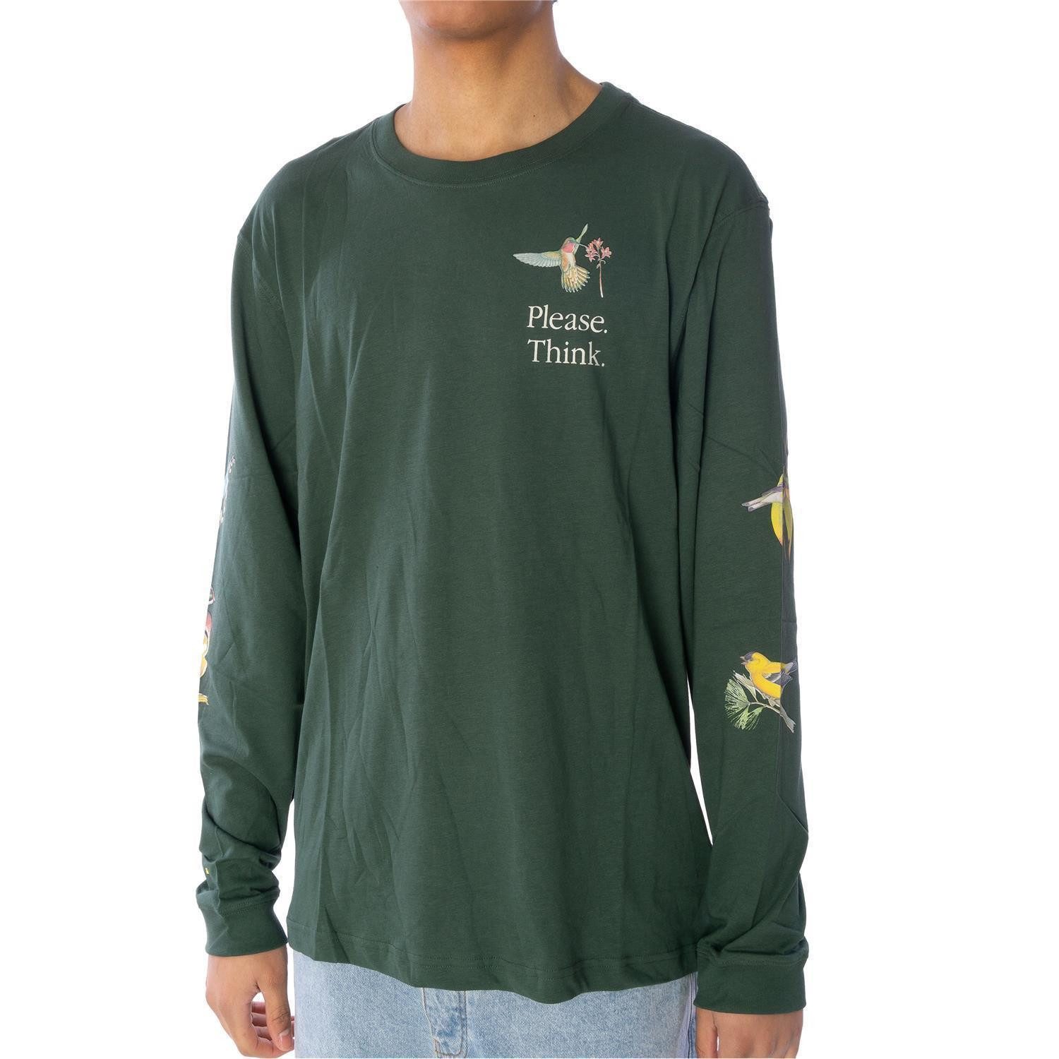 Element Longsleeve Longsleeve Element SBXE Birds All-Over Print auf beiden Ärmeln
