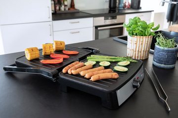 GASTRONOMA Raclette Gastronoma 18240001 - Panini / Tischgrill 2200W, schwarz/Edelstahl