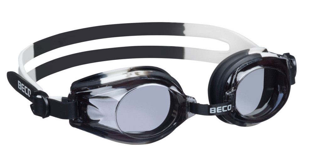 Beco Beermann Schwimmbrille Schwimmbrille RIMINI kids weiß/schwarz