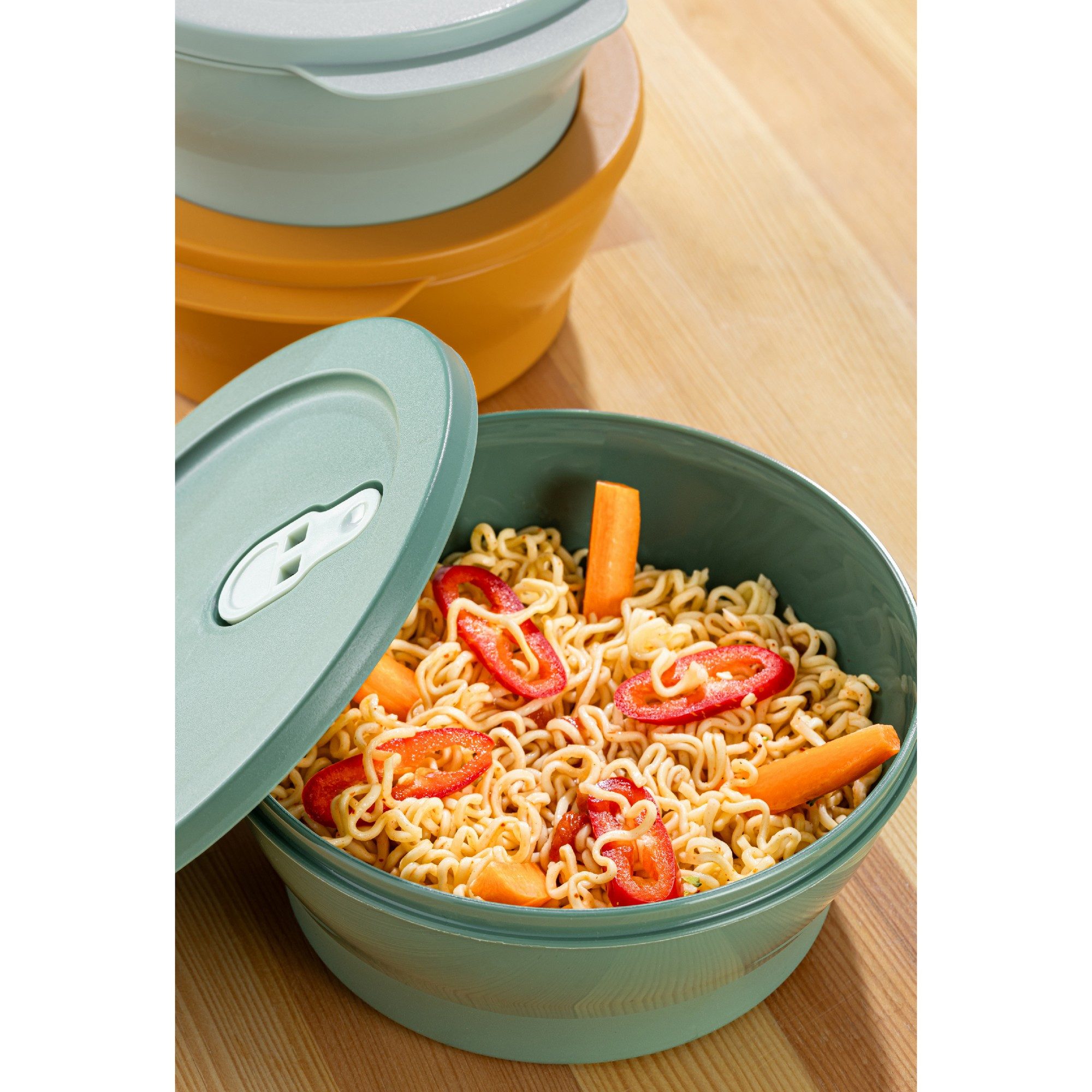 Hermia Concept Vorratsdose 100% PLASTIC, 18,5 x 20 x 8 cm (3 Pieces) M5710, (3-tlg)