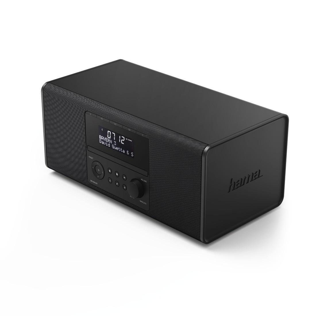 Hama DR1550CBT Digitalradio (DAB) (Digitalradio (DAB), DAB, FM, USB, Bluetooth, CD Laufwerk, FM, DAB, DAB+, CD, Bluetooth)