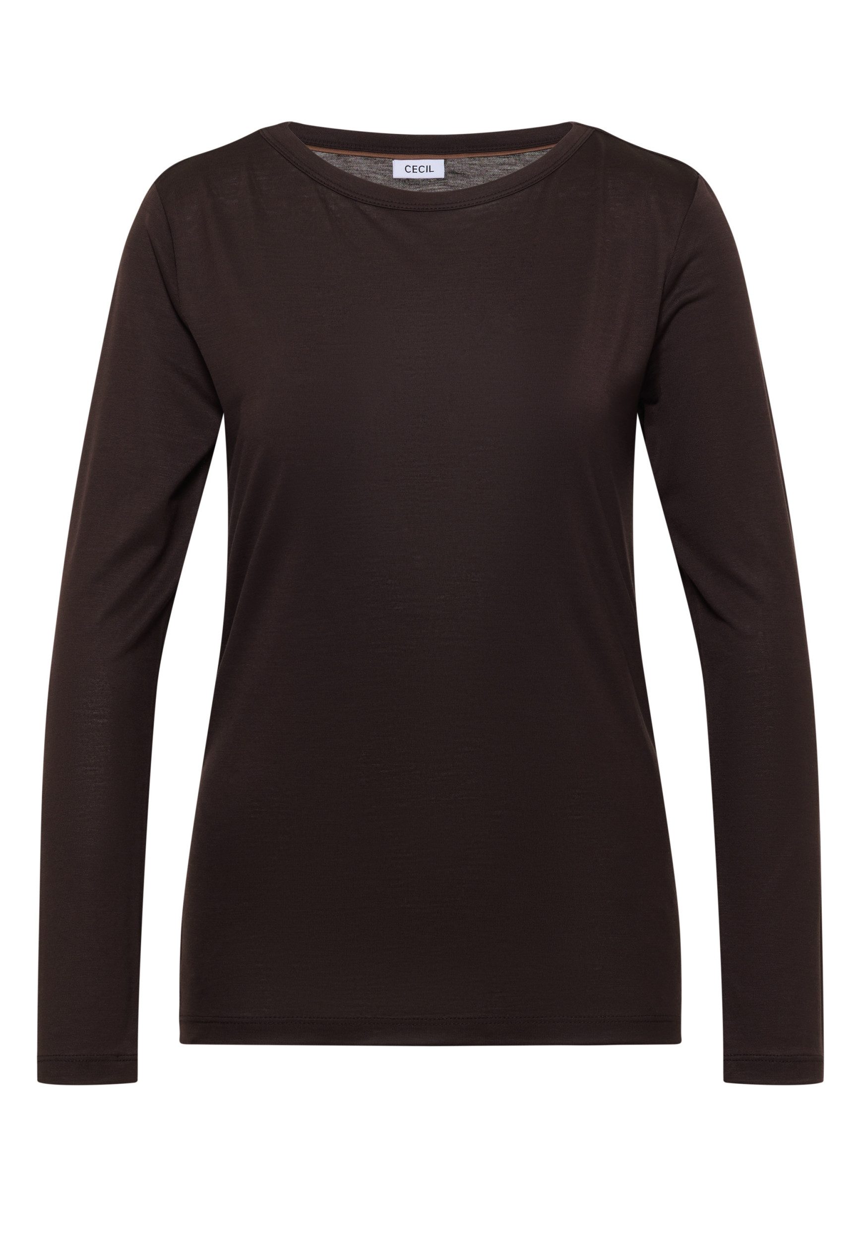CECIL Langarmshirt NOS Solid Layering Shirt