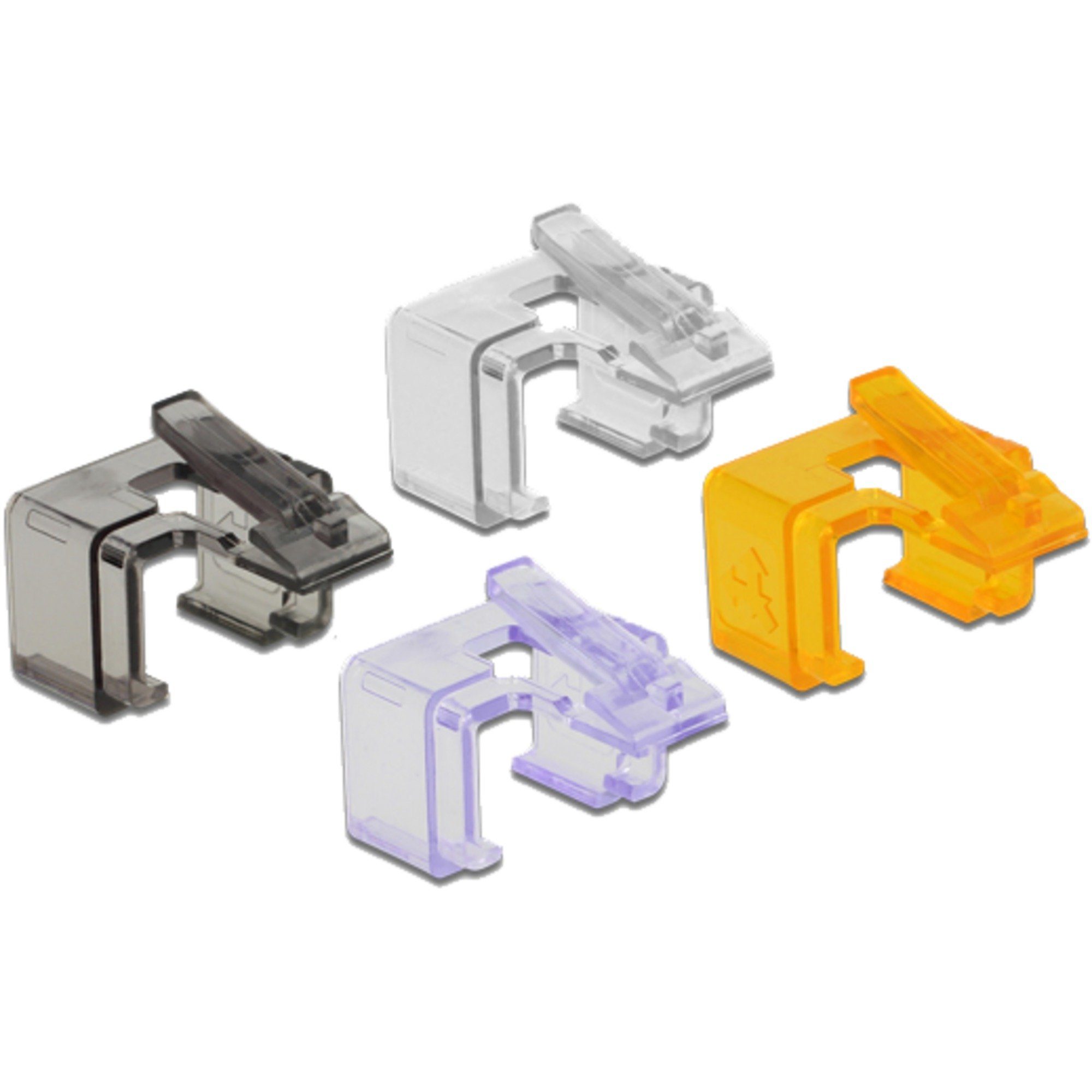 Delock DeLOCK RJ45 Reparatur Clip Set 2, Ersatzteil, (40 LAN-Kabel
