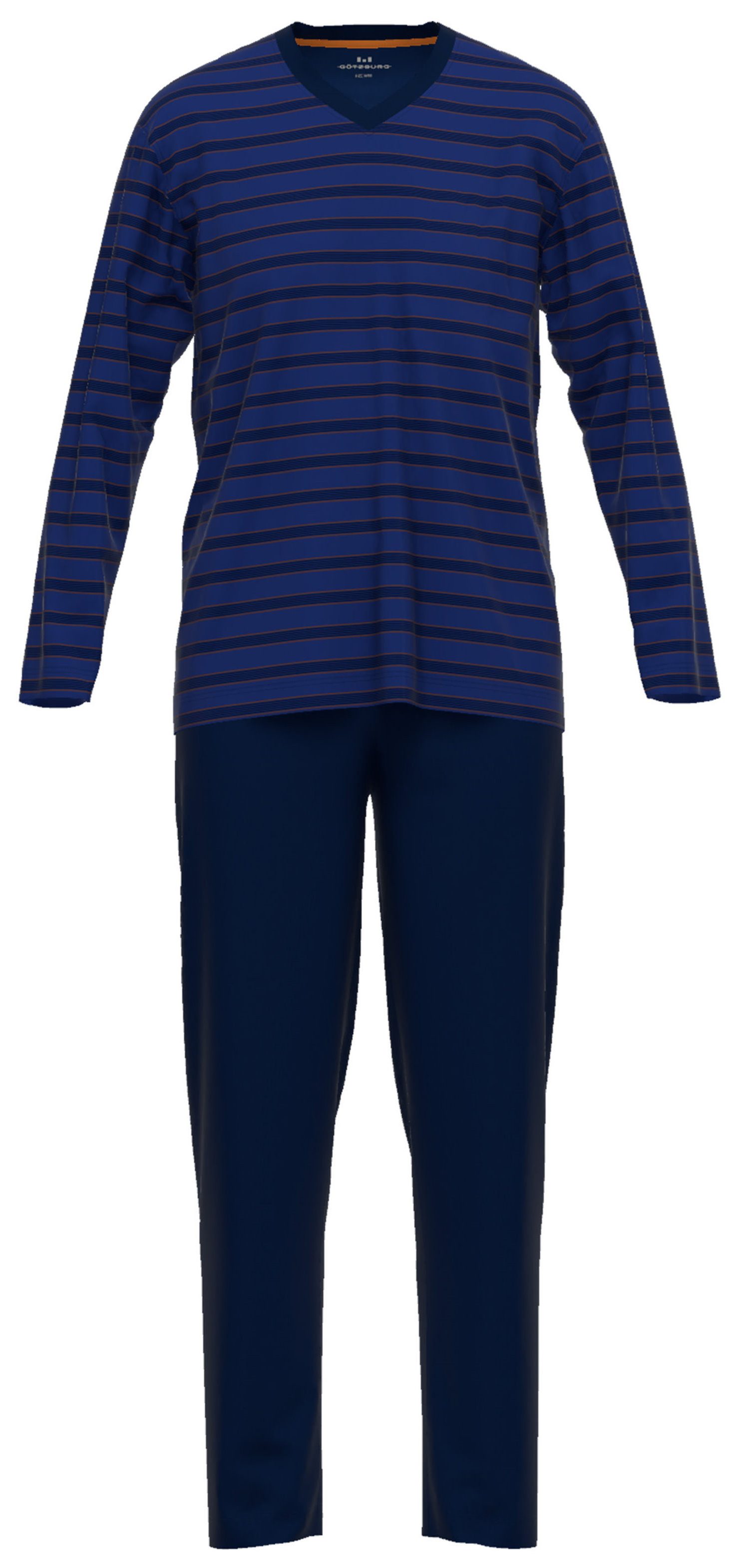 GÖTZBURG Schlafanzug Herren Pyjama lang (2 günstig online kaufen