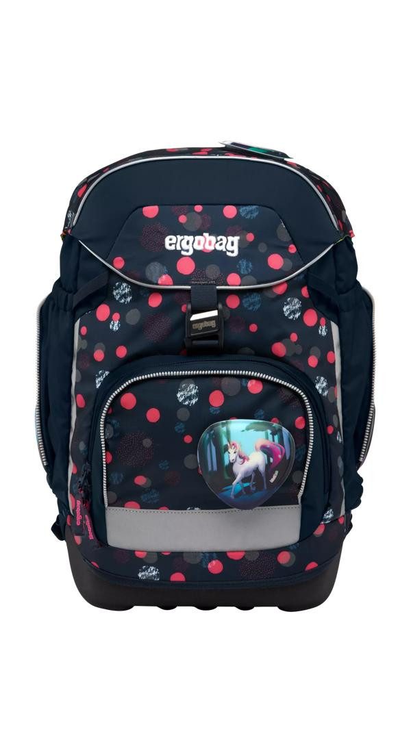 ergobag Schulranzen pack Set (6-tlg., 6-teiliges Set), größenverstellbares Rückensystem