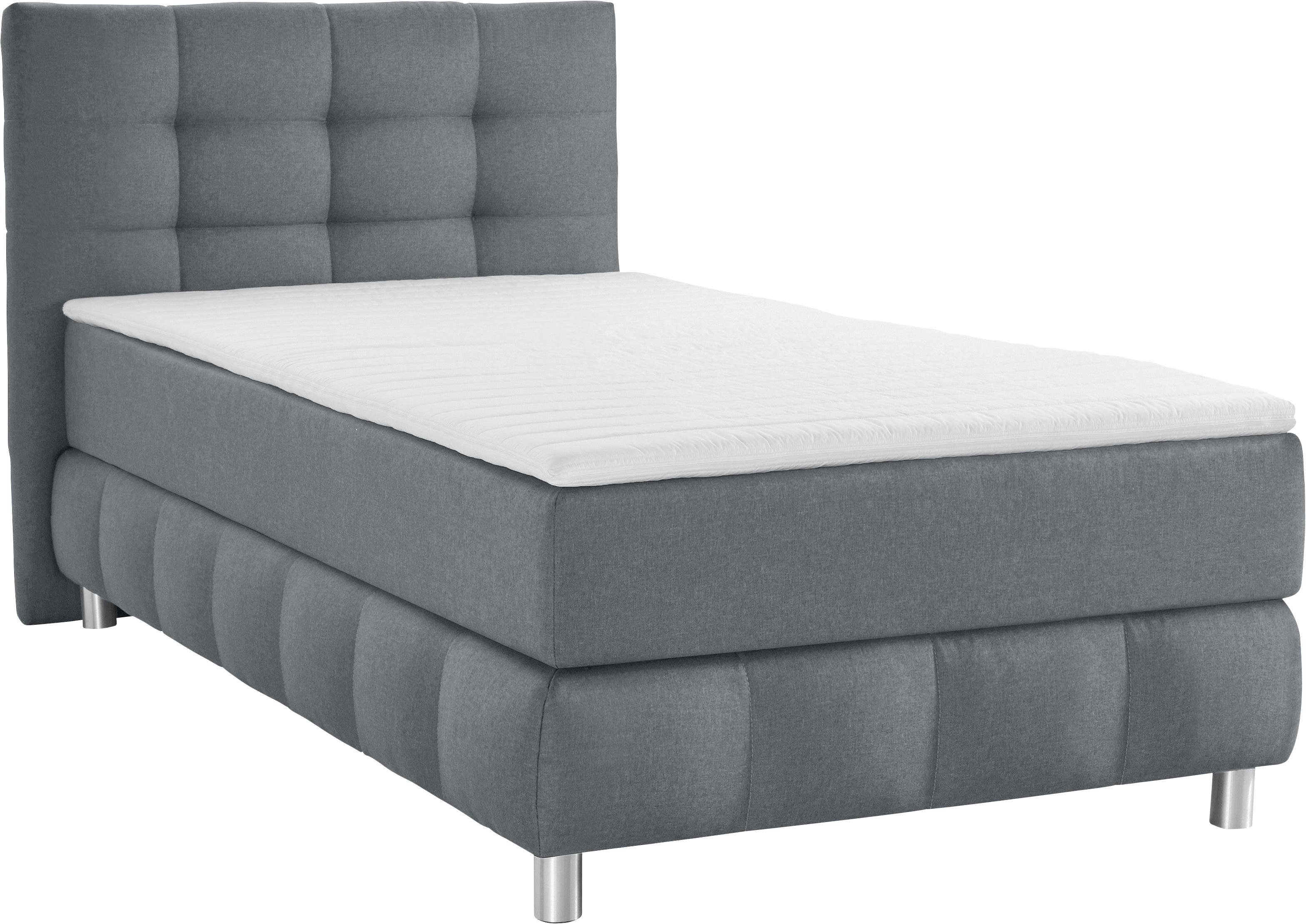 Home affaire Boxspringbett Salo, incl. Topper, 6 Breiten, 2 Härtegrade, TFK auch in Härtegrad 4