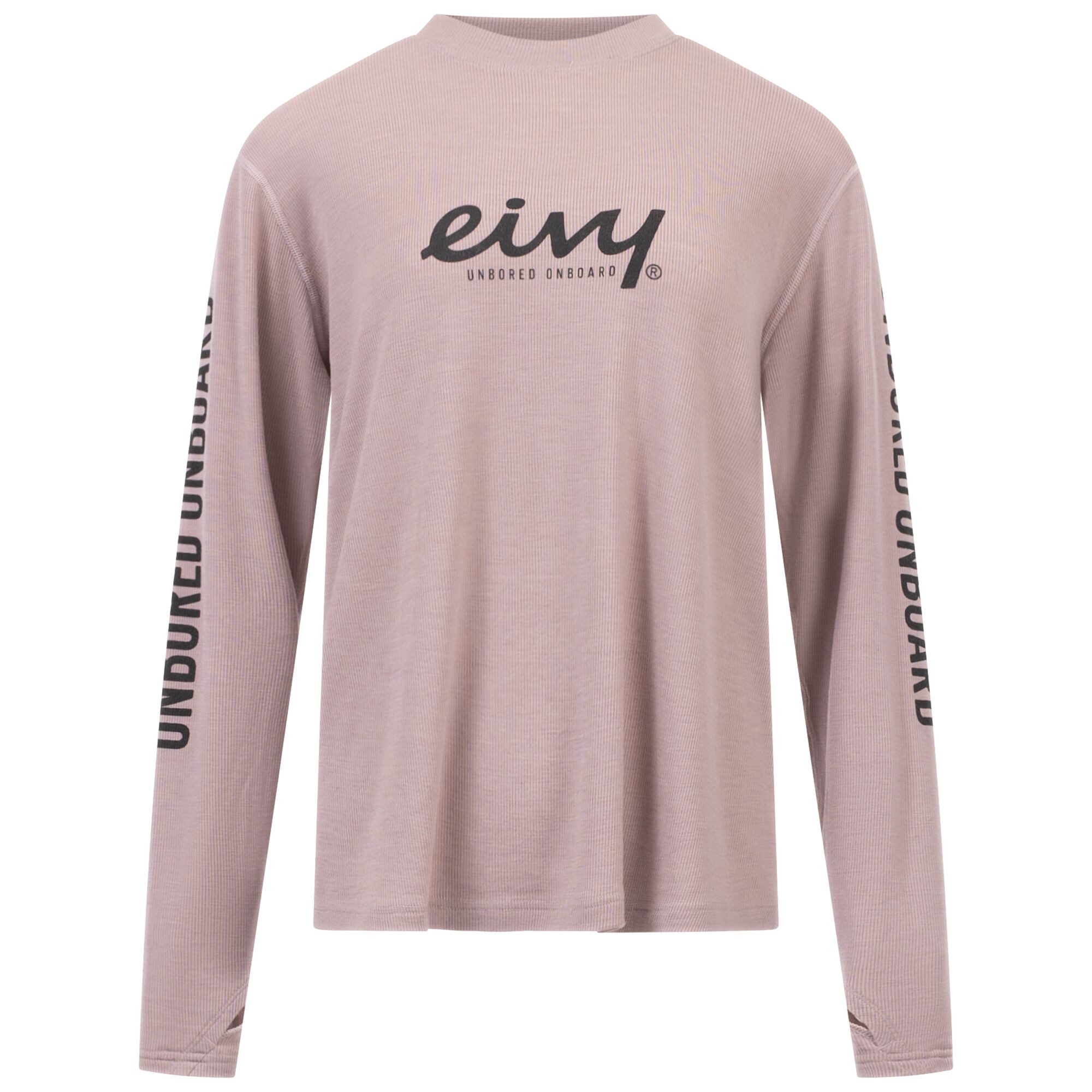 Eivy Print-Shirt (1-tlg) Im coolen Uni-Pastell-Look