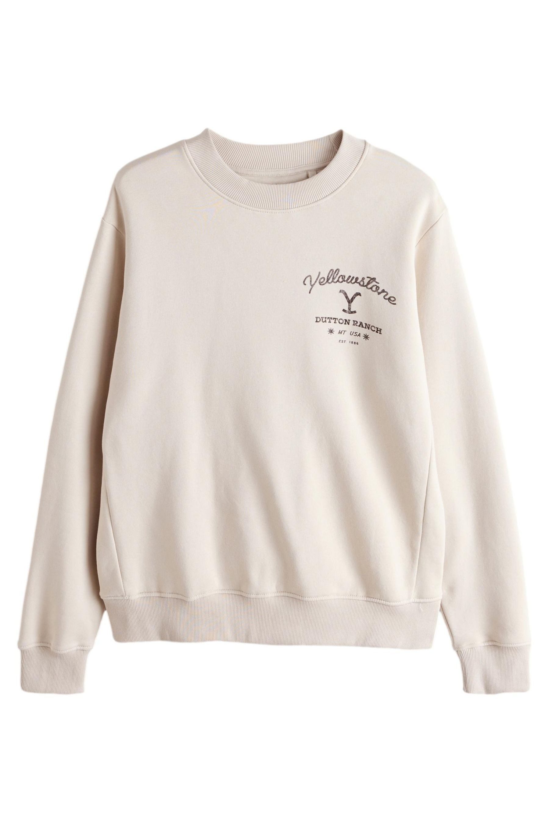 Next Sweater Lizenziertes Rundhals-Sweatshirt, Yellowstone (1-tlg)