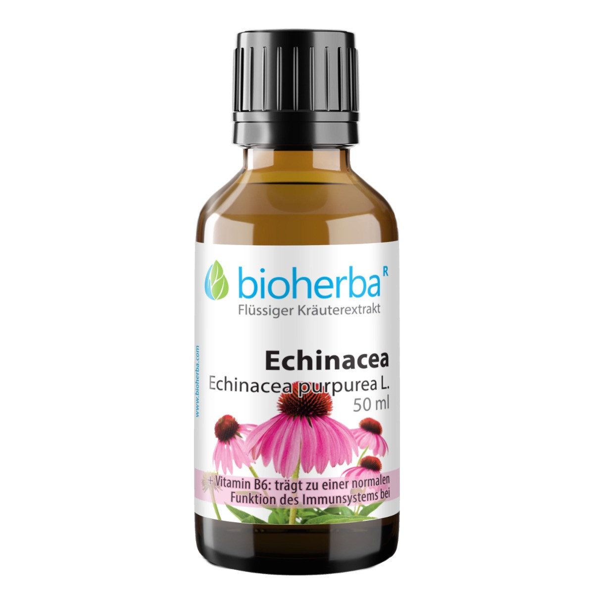 BIOHERBA R Echinacea Echinacea purpurea L. Tropfen Tinktur 50 ml Nahrungsergänzungsmittel