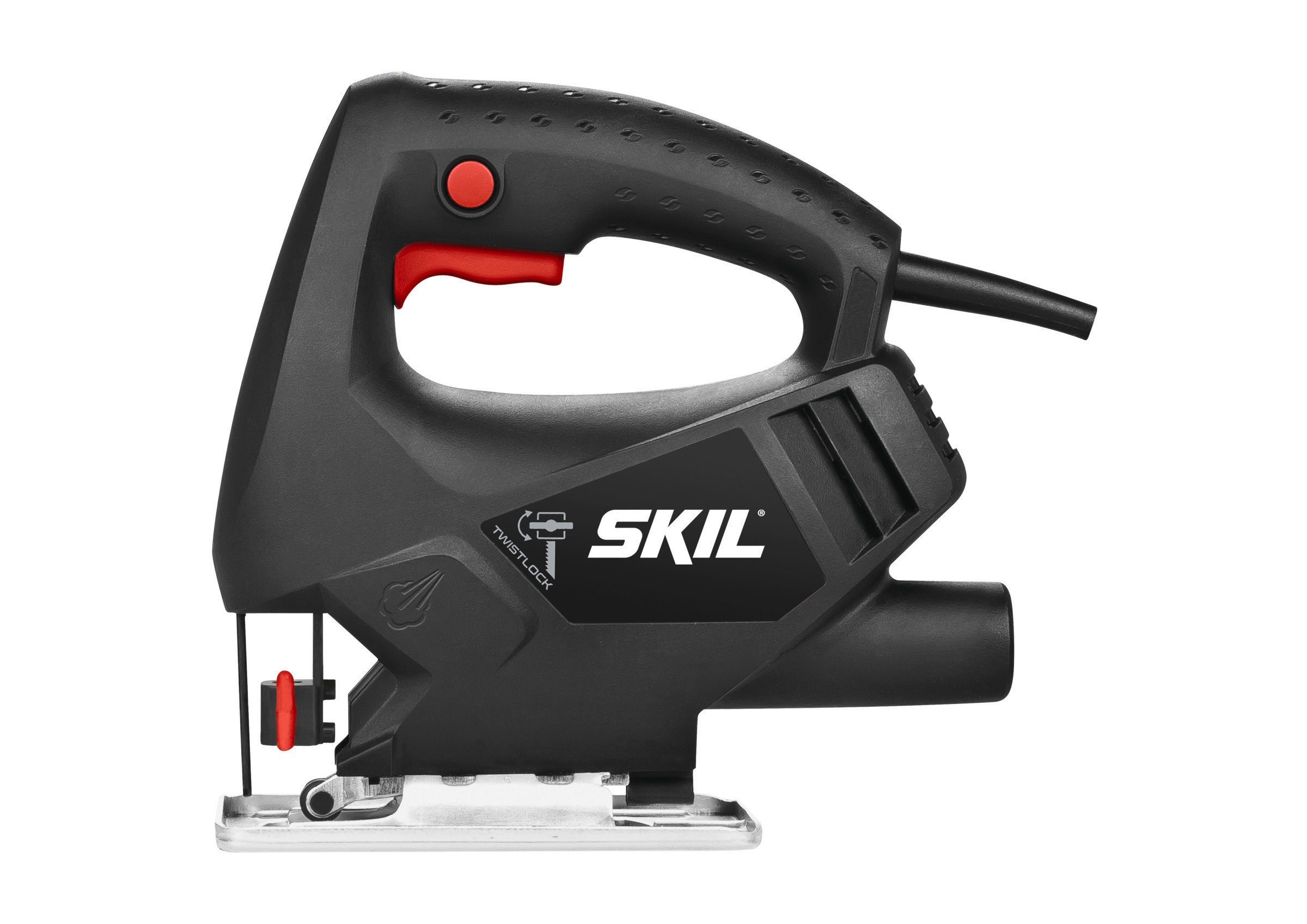 SKIL Akku-Tischkreissäge Skil Stichsäge 4180 Holzsäge, AA, inkl. 380 W, Pendelhubsäge Sägeblatt