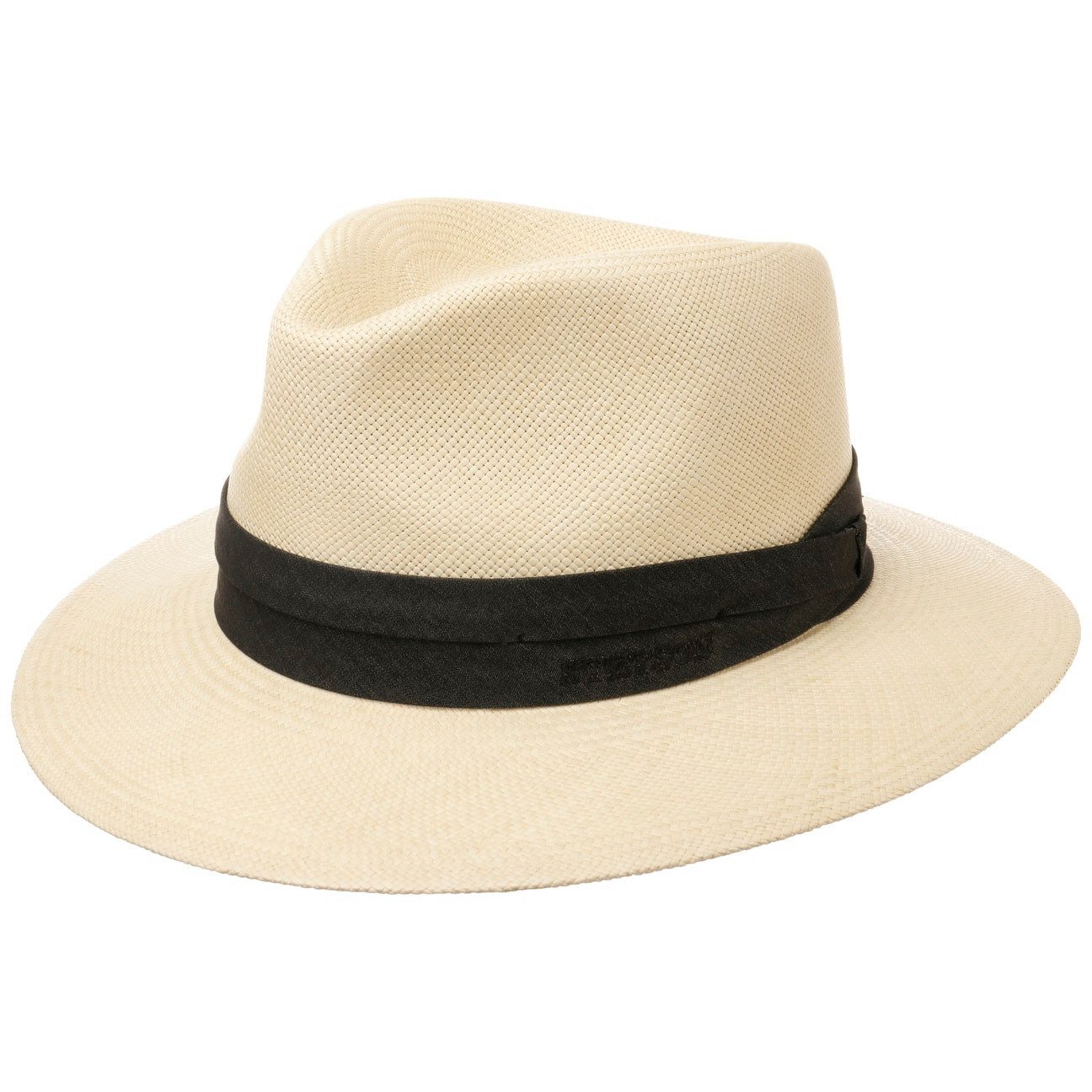 Stetson Sonnenhut (1-St) Panamahüte mit Ripsband, Made in Ecuador