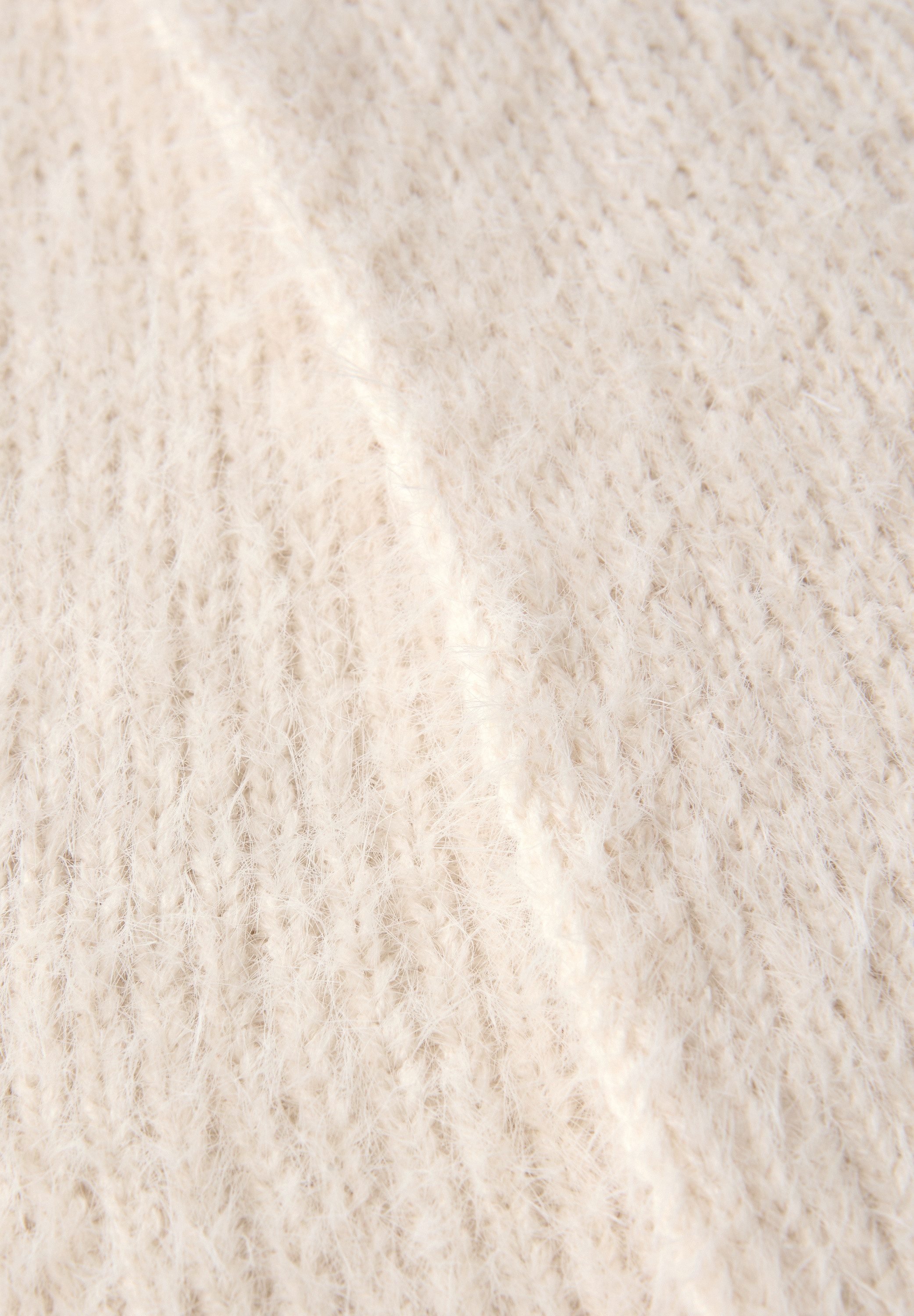 STREET ONE Strickponcho mit Federgarn