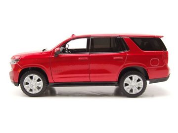 Maisto® Modellauto Chevrolet Tahoe 2021 rot Modellauto 1:24 Maisto, Maßstab 1:24