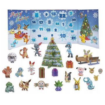 Jazwares Adventskalender PKW2351 (24-tlg), Pokemon Advents- und Weihnachtskalender 2021 2022