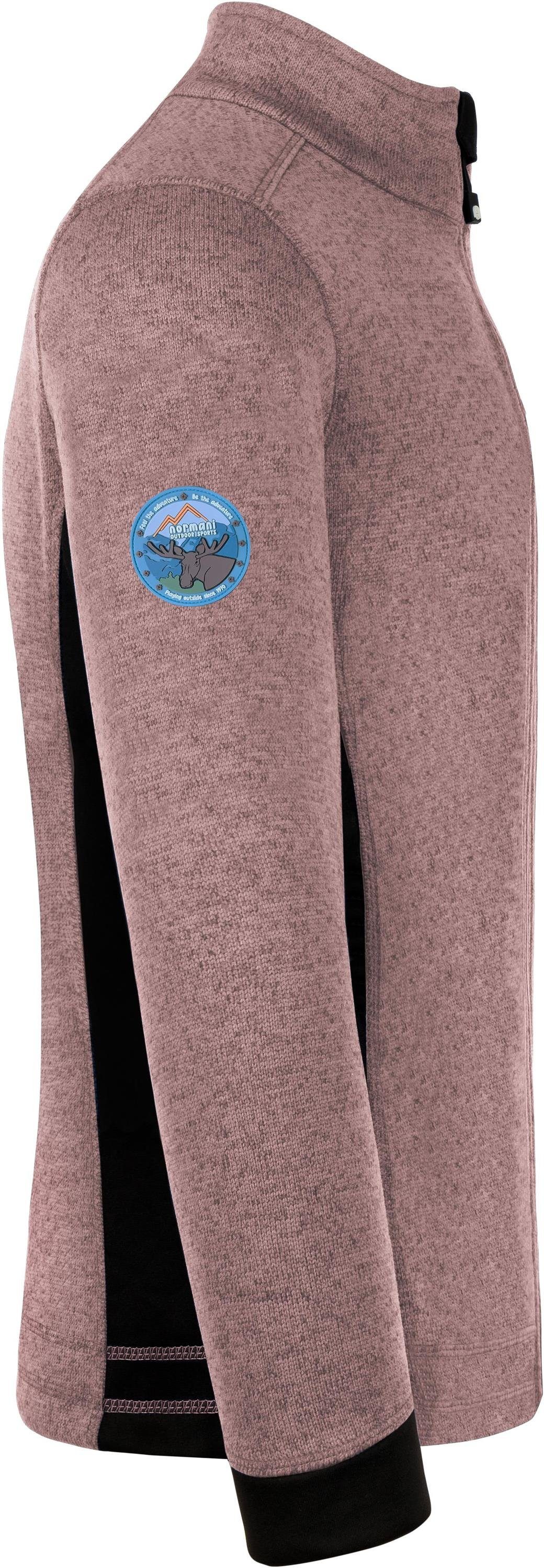 normani Windbreaker Kinder Strickjacke Tathlina Fleecejacke Übergangsjacke für Junge und Mädchen - warme Outdoorjacke – Bild 3 von 5
