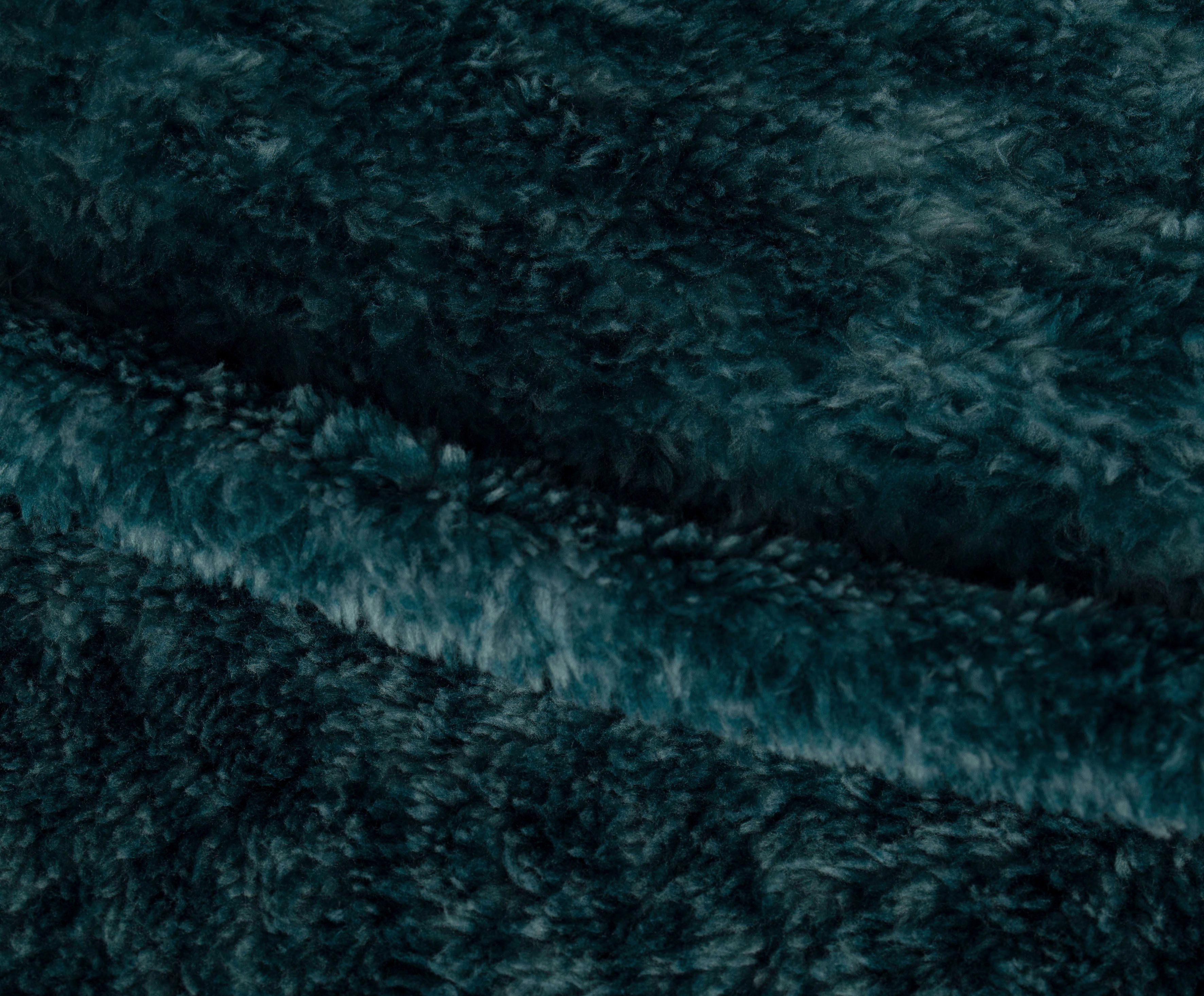 Wohndecke Alaska, Gözze, marmorierte Optik, kuschelig