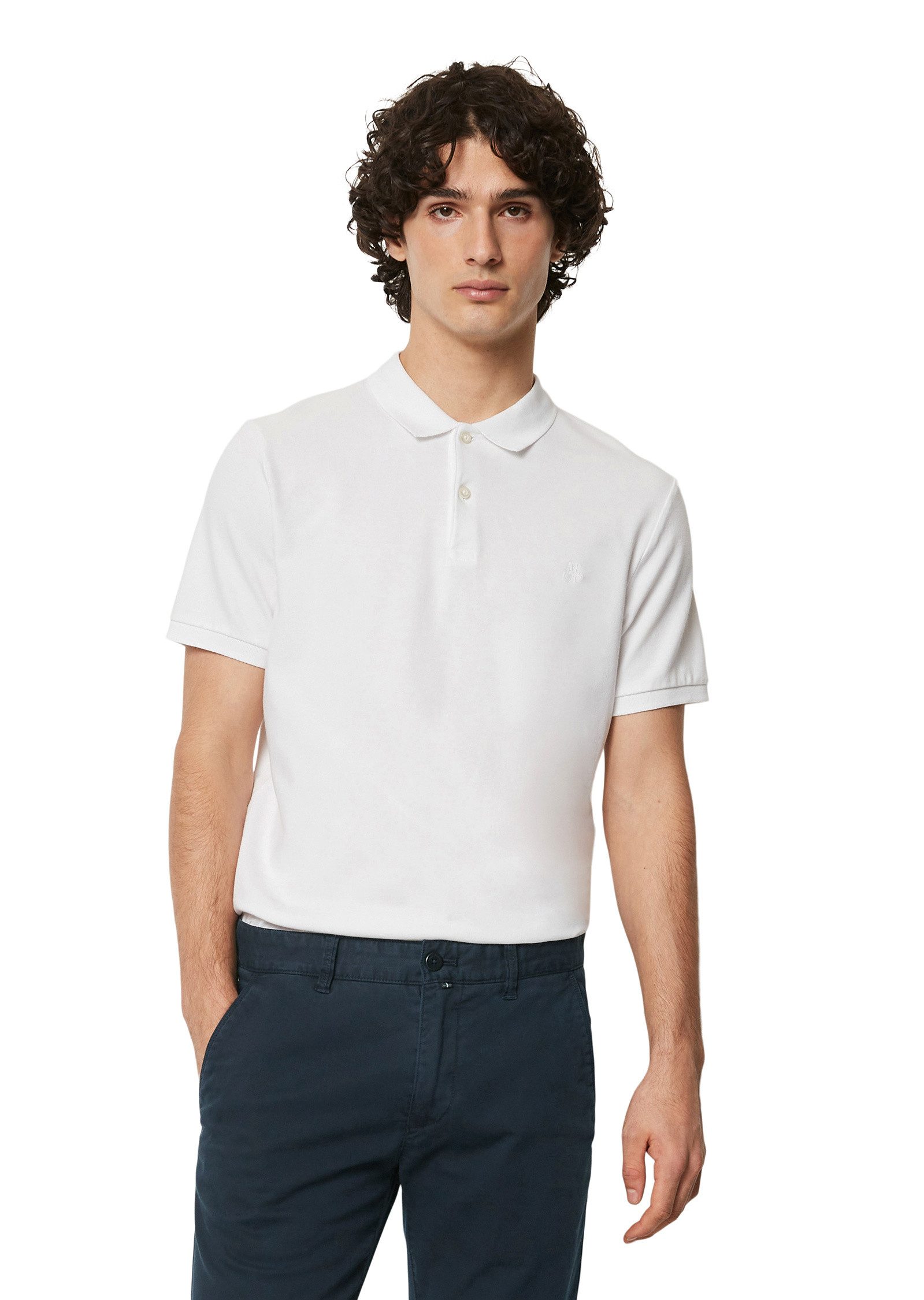 Marc O'Polo Poloshirt aus Organic Cotton-Stretch
