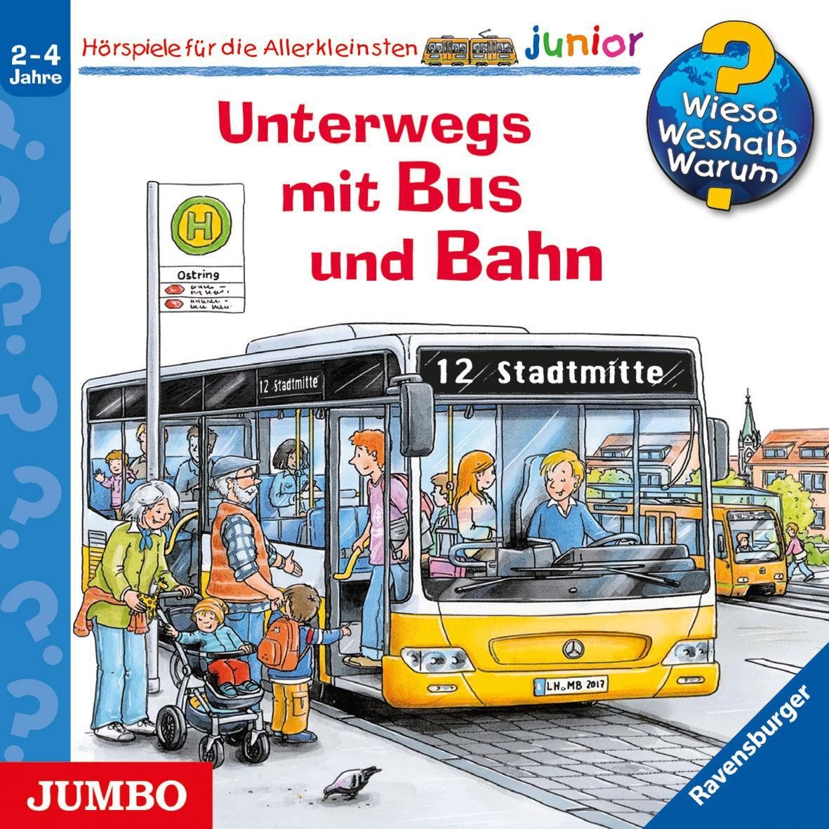 JUMBO Verlag Hörspiel Wieso? Weshalb? Warum? junior. Unterwegs mit Bus und Bahn