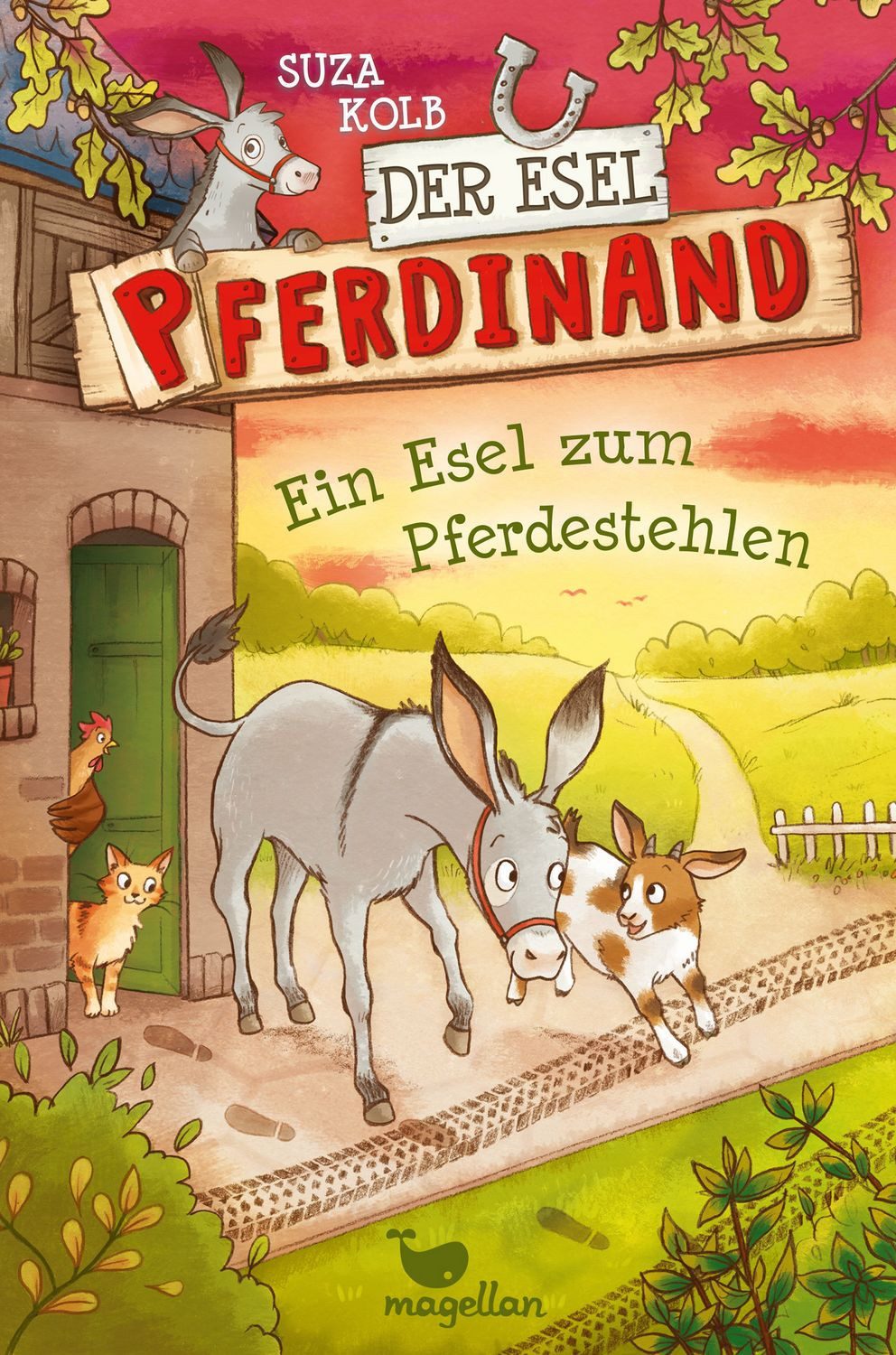 Kinderbuch Der Esel Pferdinand - Ein Esel zum Pferdestehlen Suza Kolb