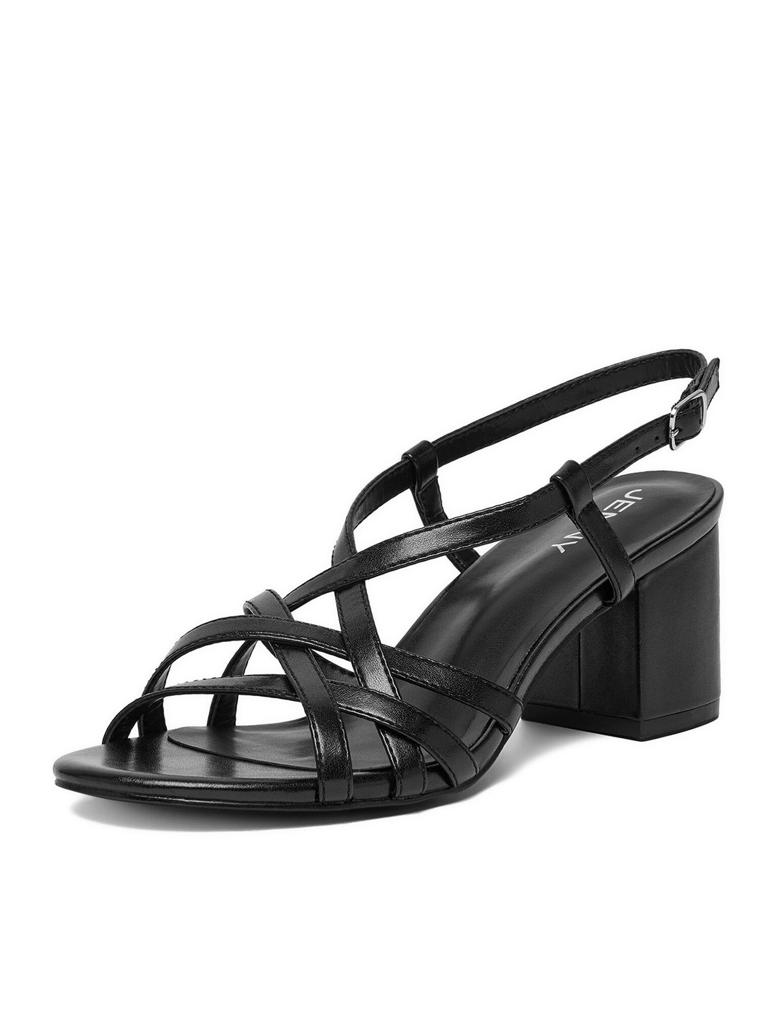 Jenny Jenny Damensandalen Schwarz JENNY-CEO-HY1131-4 Schwarz Sandale
