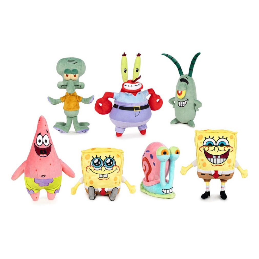 Play by Play Spielfigur SpongeBob Schwammkopf Plüschfiguren 30 cm Sortiment (12)