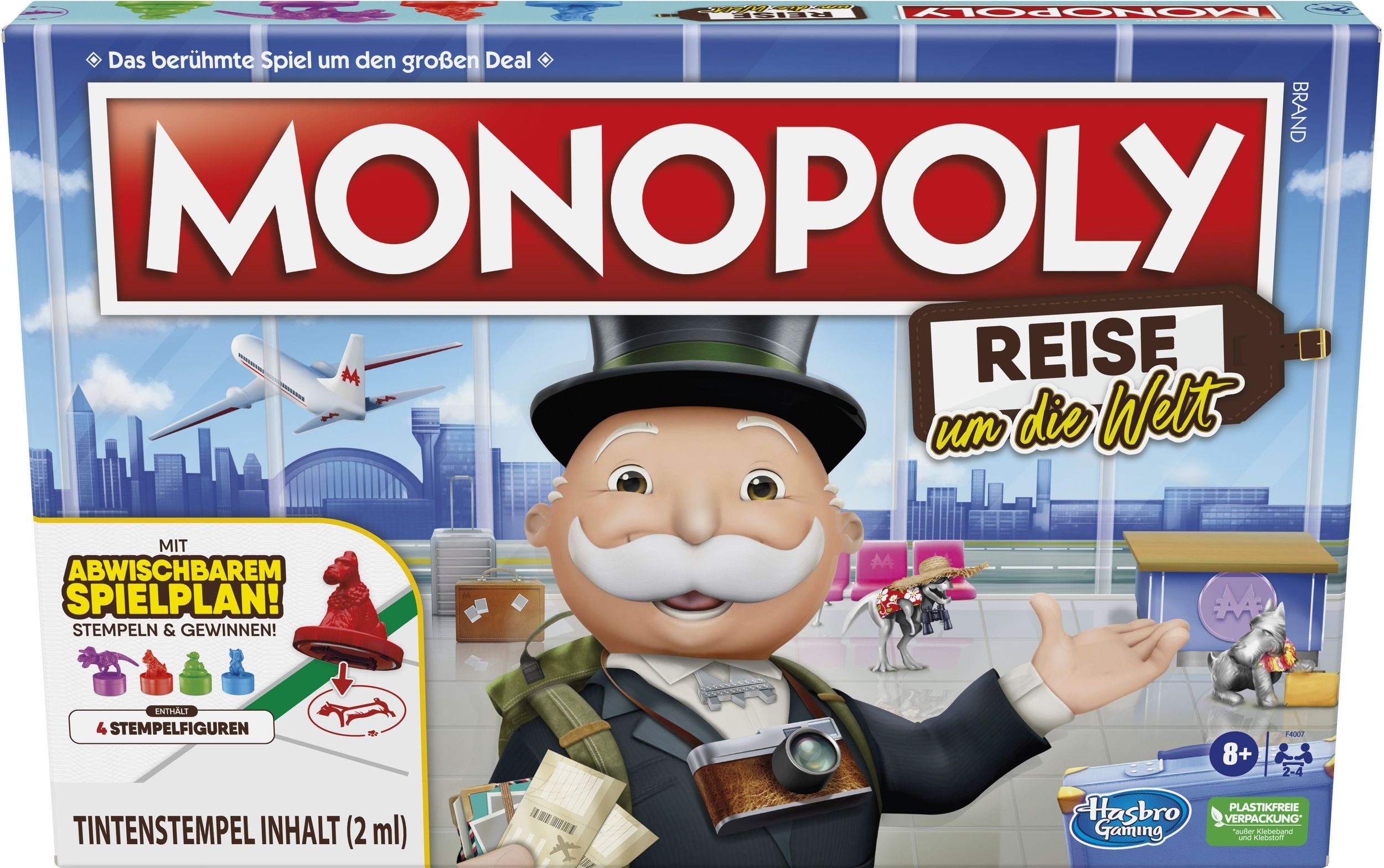 Hasbro Spiel Монополия Reise um die Welt