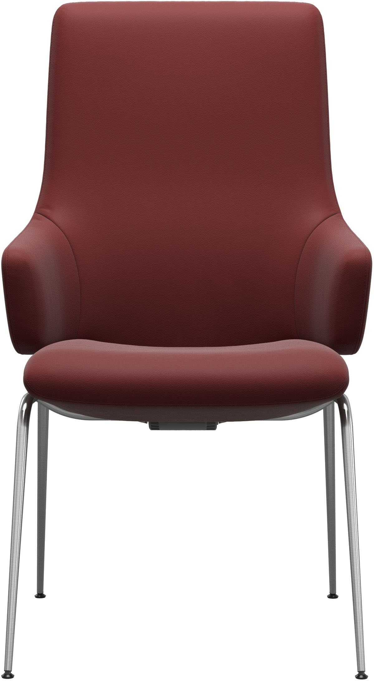 aus Größe in mit Chrom Polsterstuhl Laurel, Stahl Back High mit Stressless® L, matt Armlehne, Beinen