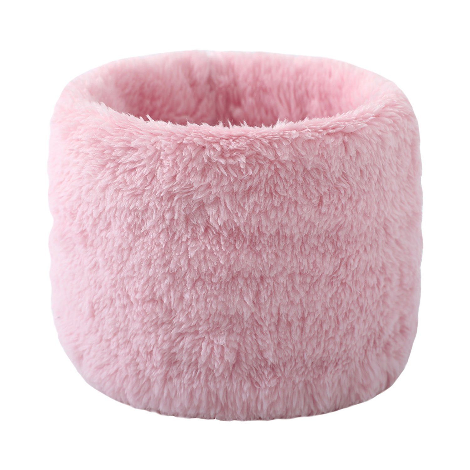 MAGICSHE Halswärmer Loopschal Winter Warmer Plüschschal Rosa