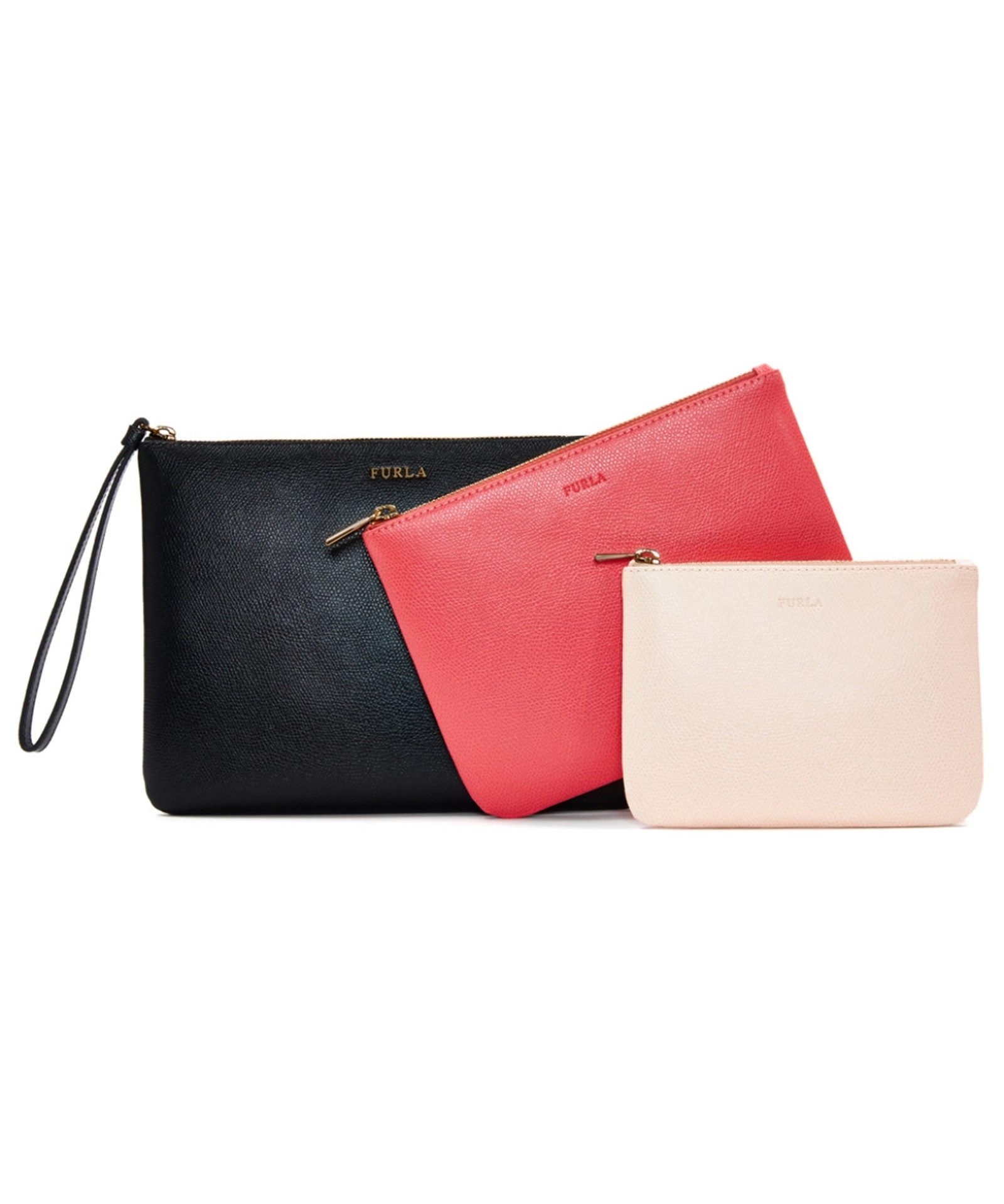 Furla Handtasche Furla Leather Clutch Bag günstig online kaufen