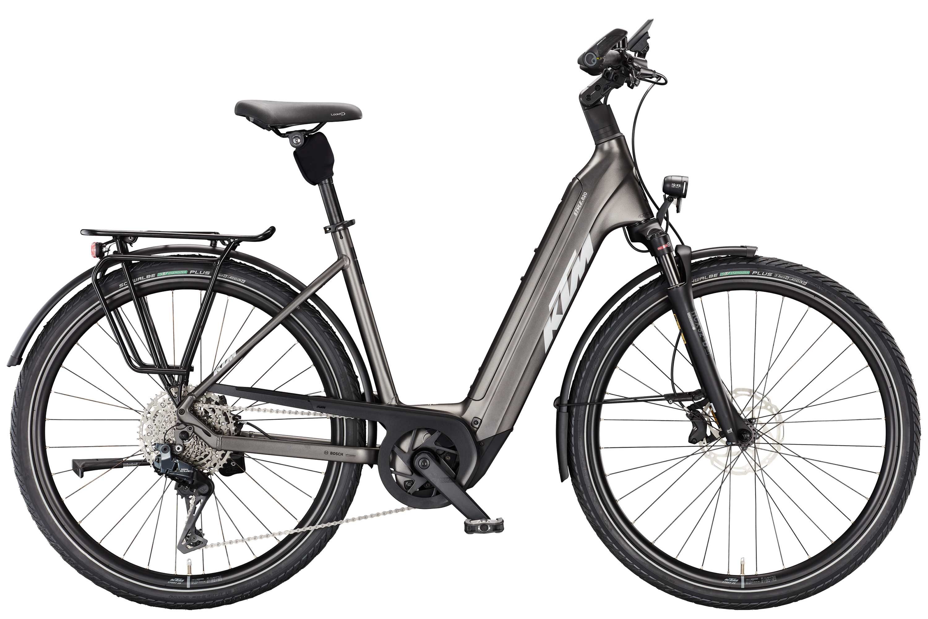 E-Bike KTM Macina Style 820 Di2 800 Wh Damen grau 2026
