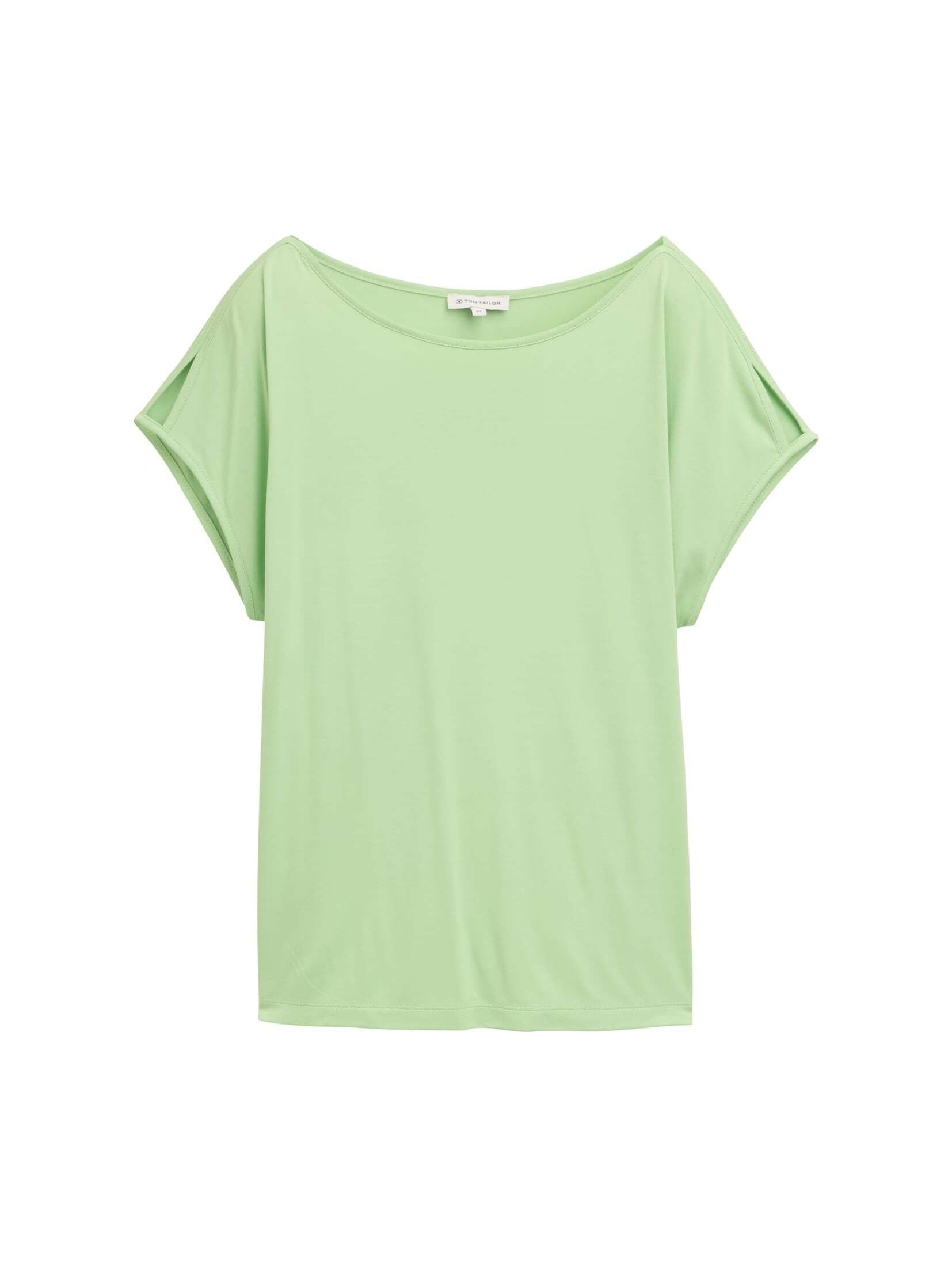 TOM TAILOR T-Shirt T-Shirt mit Cut-Outs günstig online kaufen