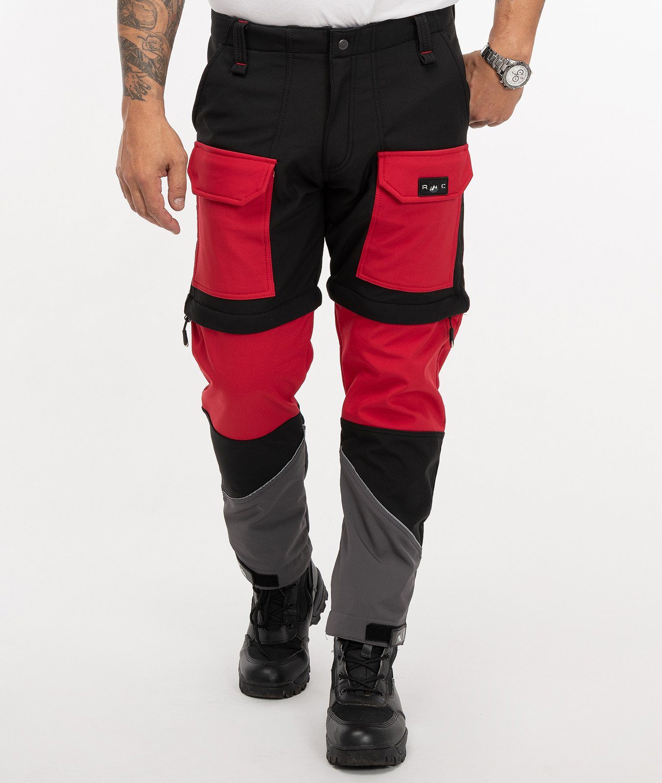 Rock Creek Softshellhose Herren Softshellhose Zipp-Off günstig online kaufen