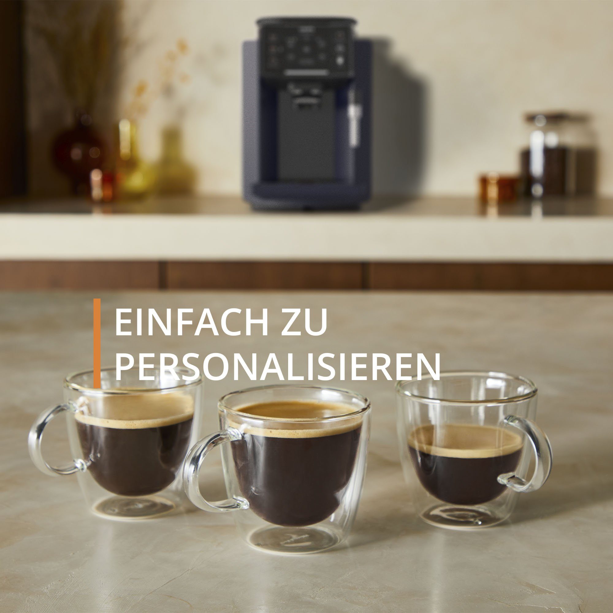 Krups Kaffeevollautomat EA910B.23 Sensation Milk Bundle, mit Krups Milchaufschäumer im Wert von UVP 79,99 – Bild 4 von 5