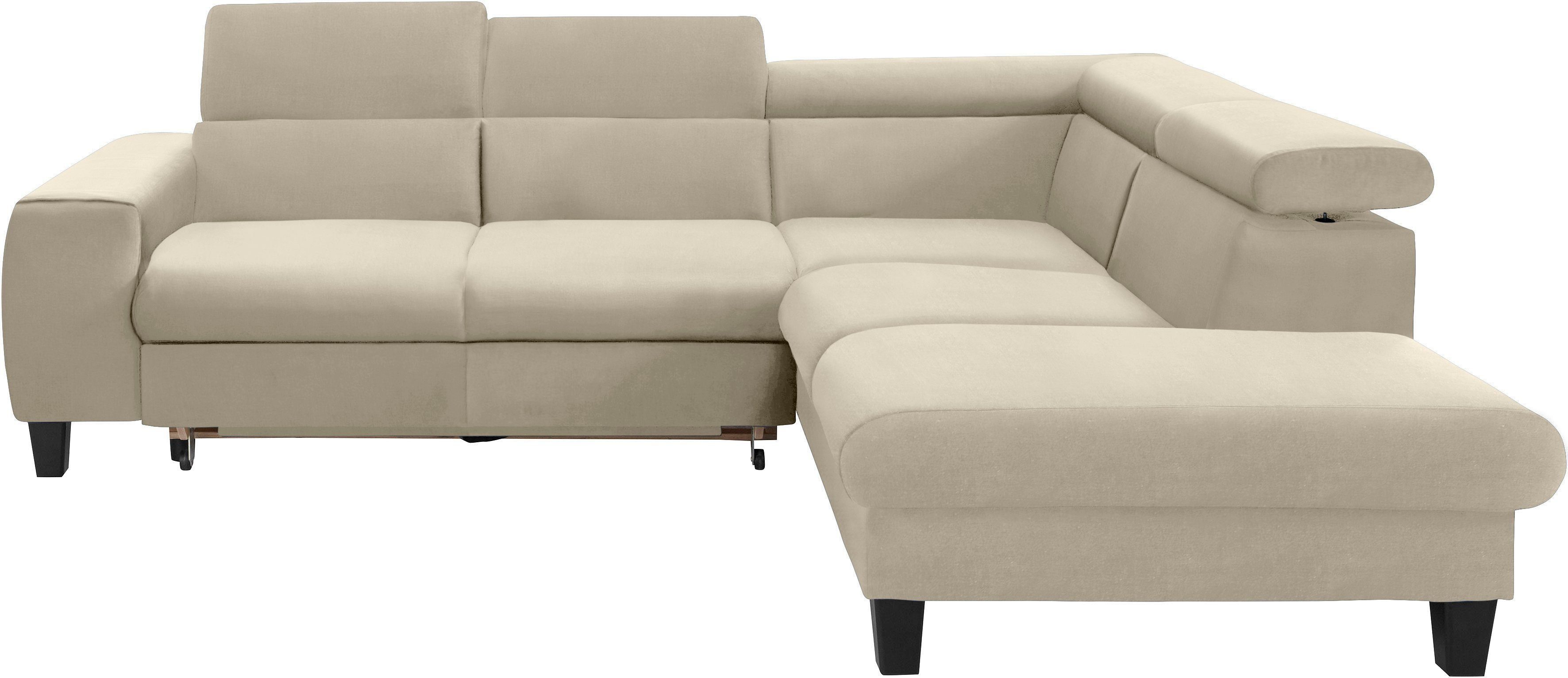 COTTA Polstergarnitur Morven L-Form, (Set), Set bestehend aus: Ecksofa mit günstig online kaufen