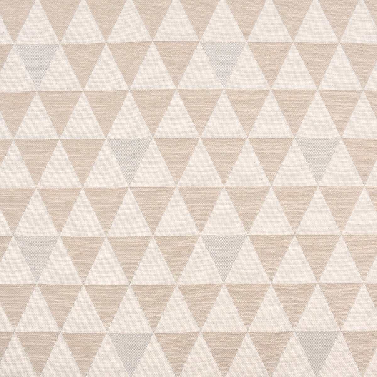 Thumbnail - SCHÖNER LEBEN. Stoff Dekostoff Doubleface Premium Triangel Retro Scandi sand hellbeige 1,4m