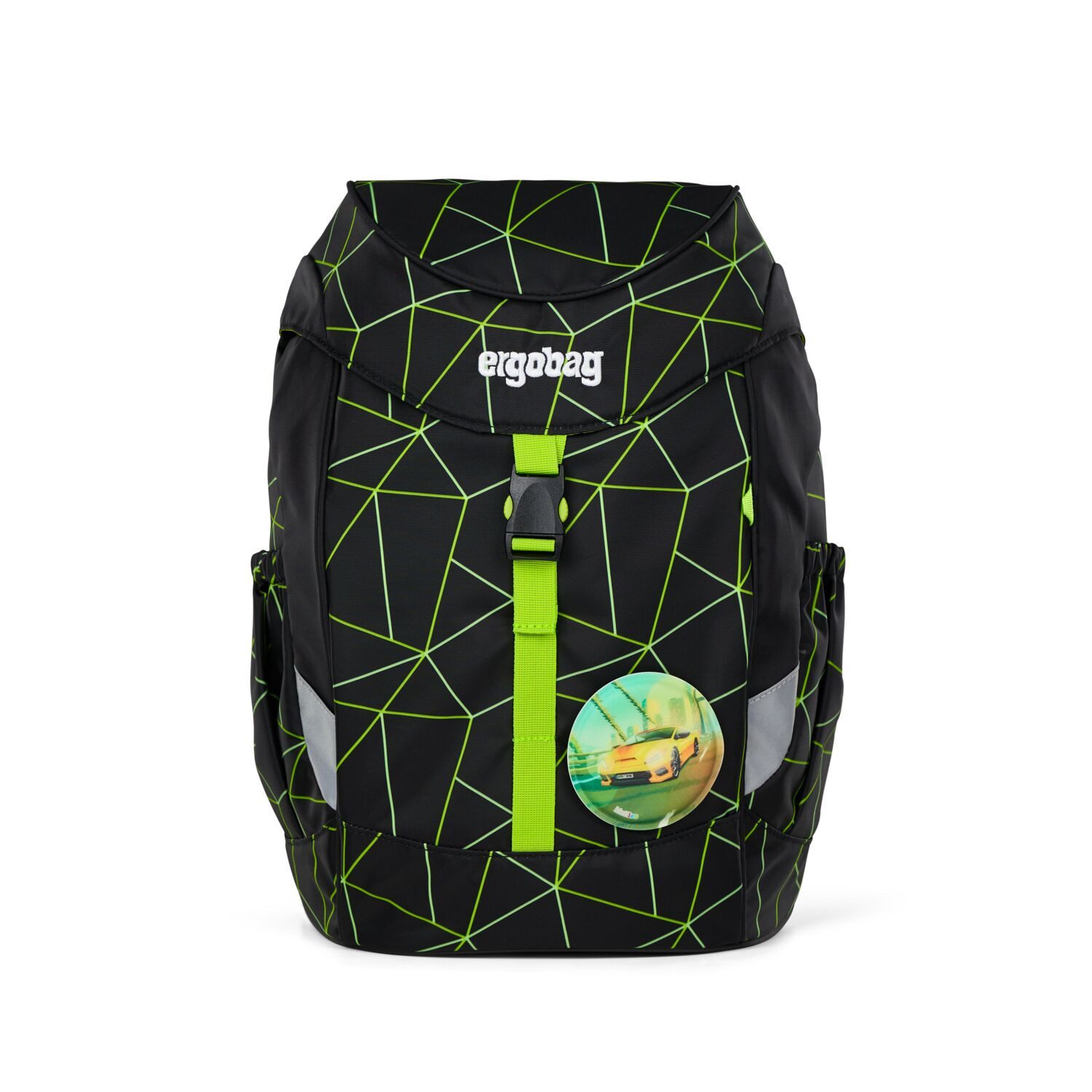 ergobag Schulranzen Kinderrucksack CyBär Race (1 Stück), ergonomisch, Kita, ab 3 Jahren
