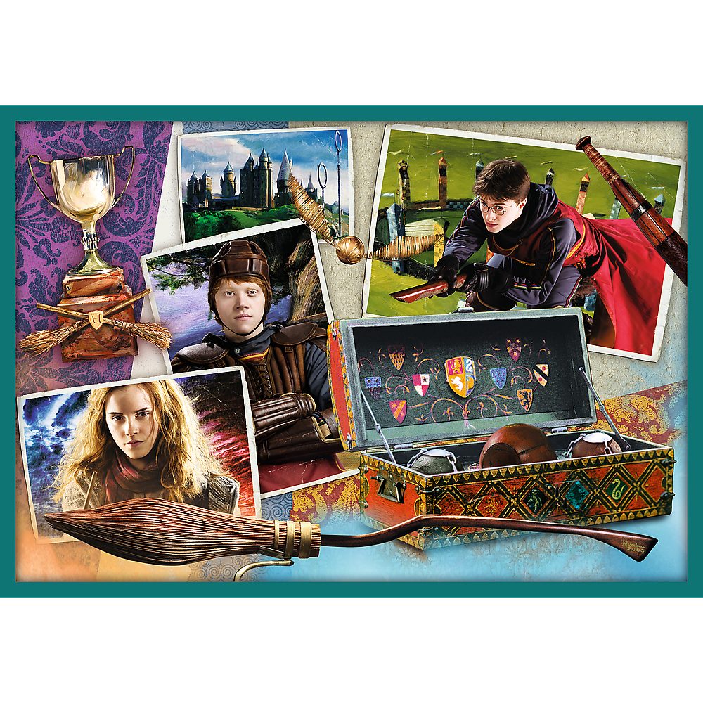 Harry Potter Puzzle Harry Potter 10-in-1 Puzzle Unendlicher Spaß mit der Zaubererwelt, Puzzleteile