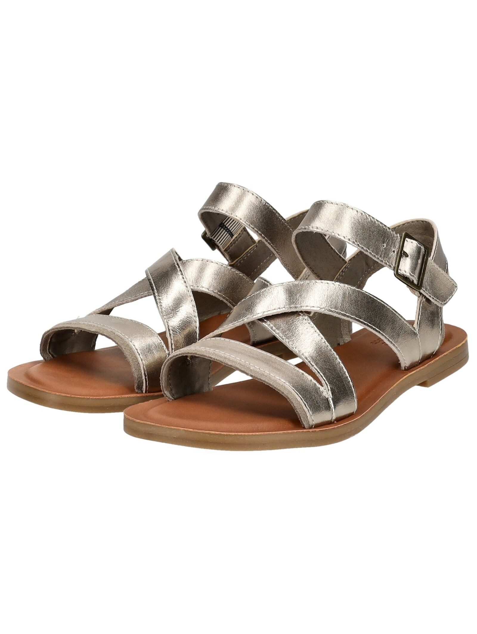 TOMS Sandalen Leder . Riemchensandalette
